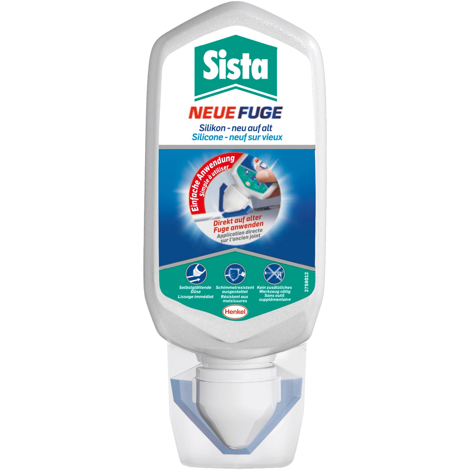 Sista Sanitärsilikon Neue Fuge 80 ml Standtube Weiß günstig online kaufen