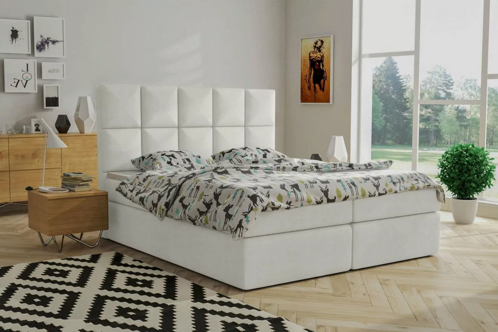 99rooms Boxspringbett Spirit (Schlafzimmerbett, Bett), Design günstig online kaufen