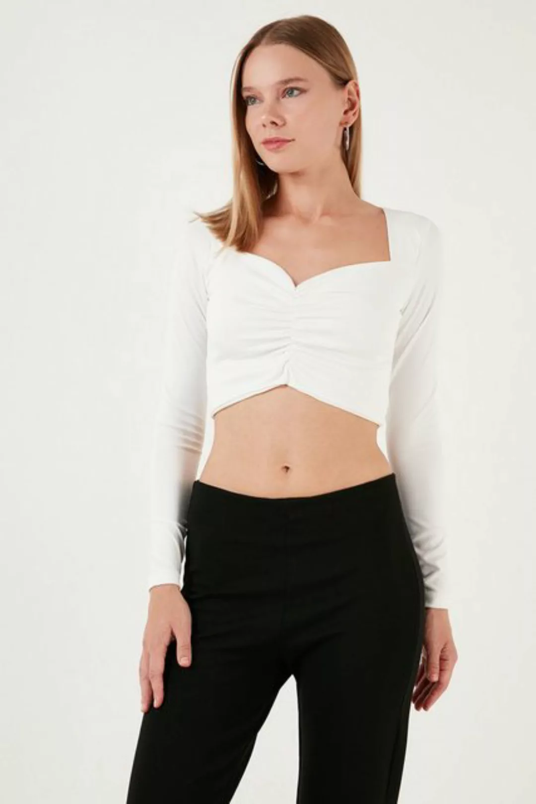 LELA Shirtbluse Slim Fit (1-tlg) günstig online kaufen