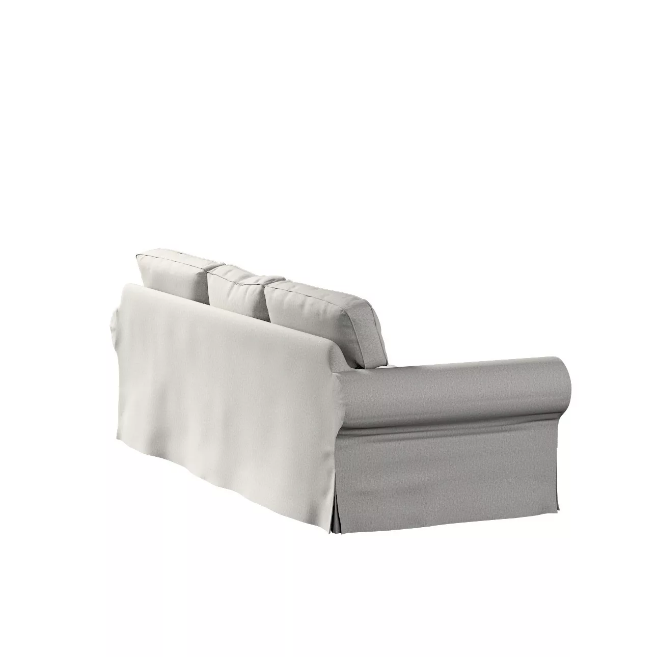 Bezug für Ektorp 3-Sitzer Schlafsofa, ALTES Modell, grau-beige, Sofahusse E günstig online kaufen