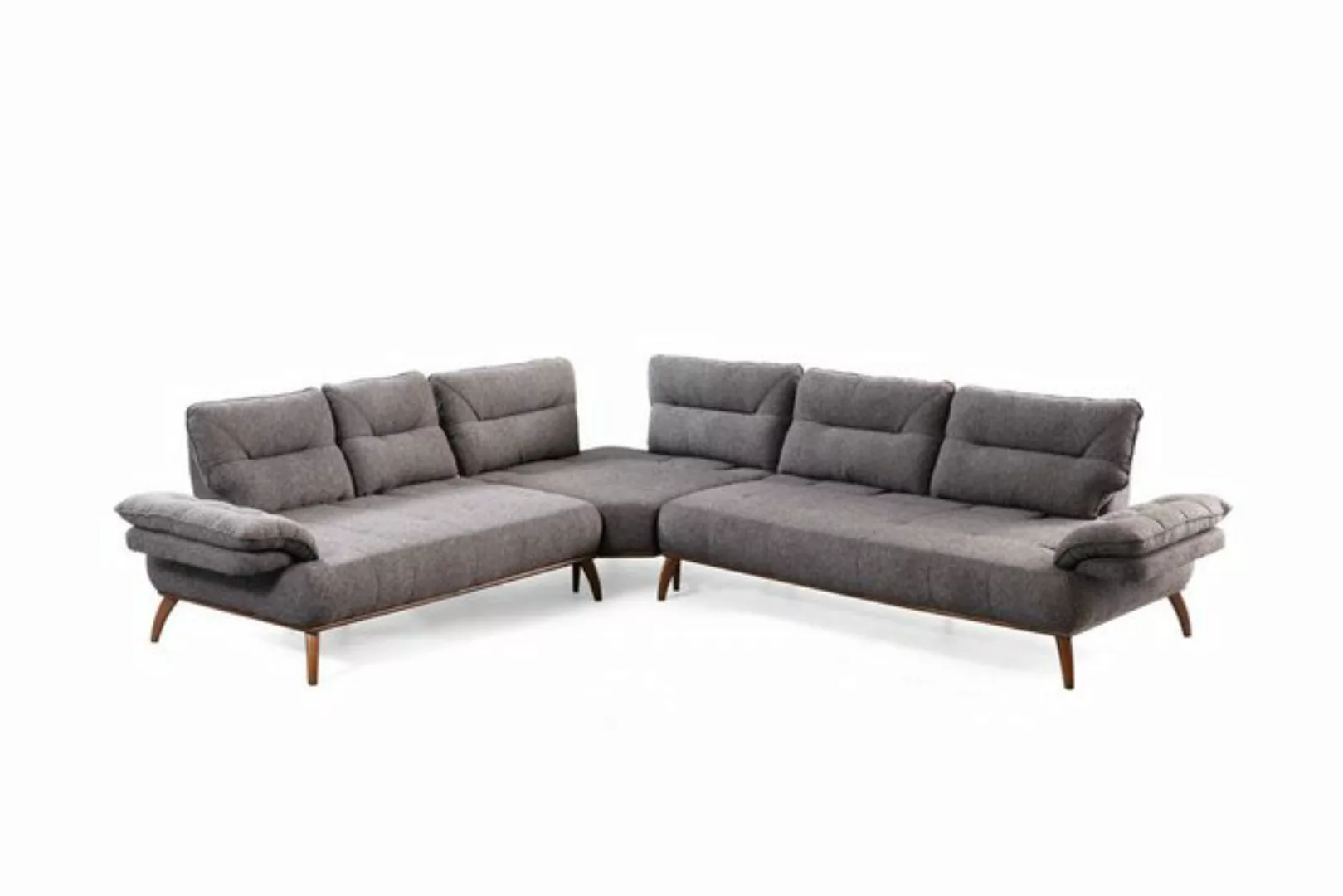 Villa Möbel Ecksofa Graphite, Set, mit Relax-/Bettfunktion durch verstellba günstig online kaufen