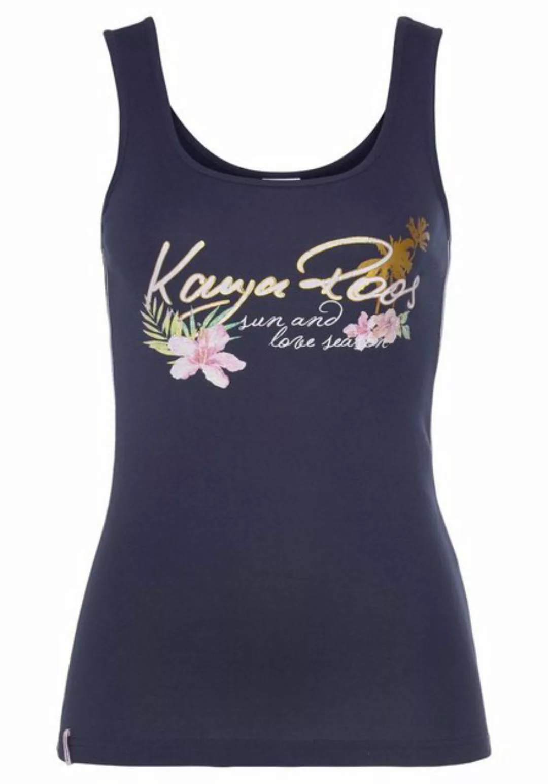 KangaROOS Tanktop mit femininem Frontdruck günstig online kaufen