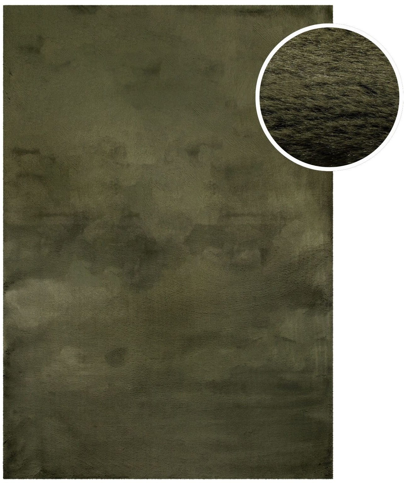Esprit Hochflor-Teppich »Alice ESP-4377, Kunstfell«, rechteckig, 25 mm Höhe günstig online kaufen