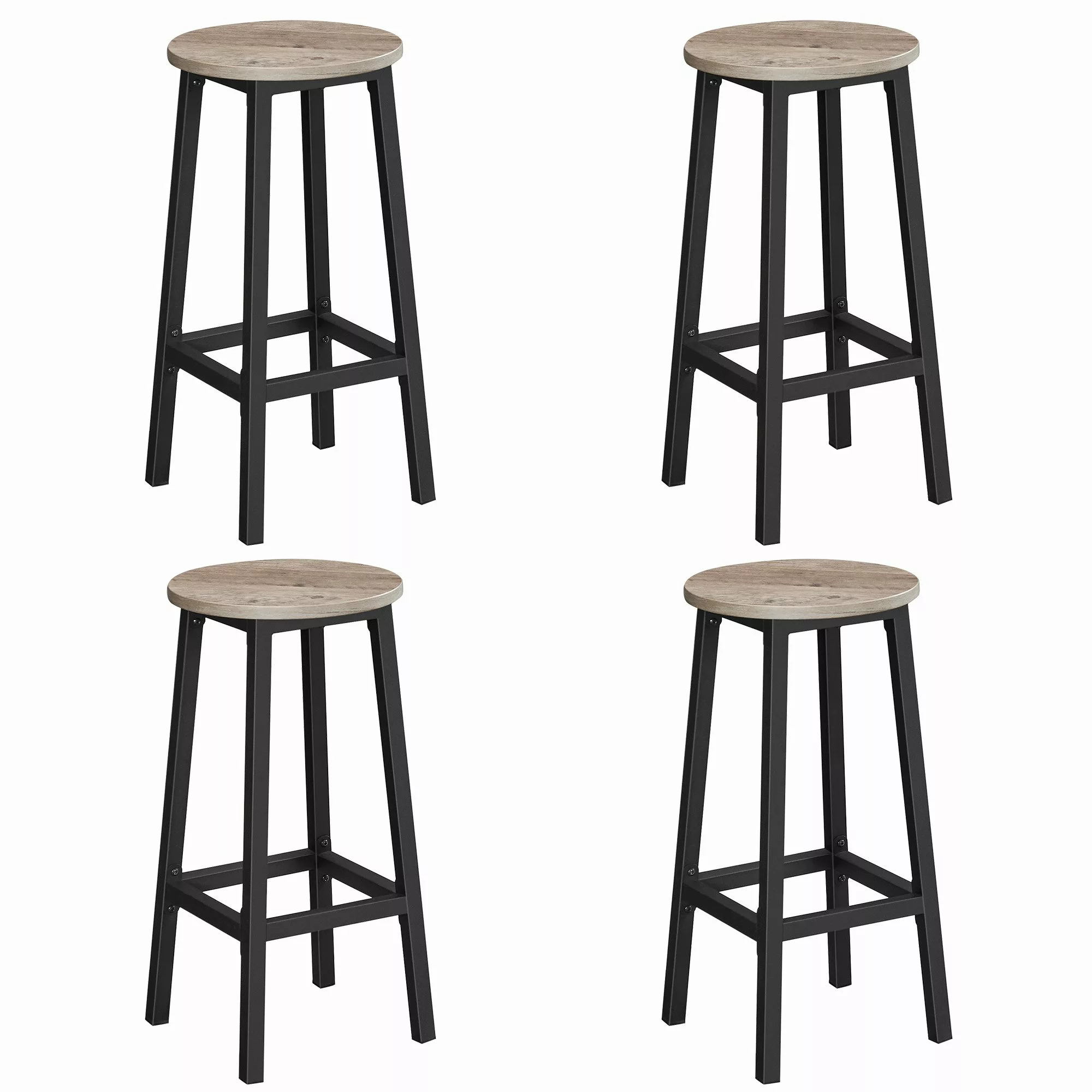 VASAGLE Barhocker Barstühle (Set, 4 St), günstig online kaufen