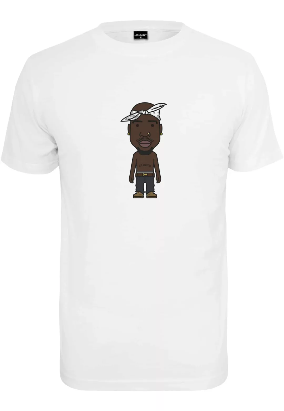 MisterTee Kurzarmshirt "MisterTee Herren LA Sketch Tee" günstig online kaufen