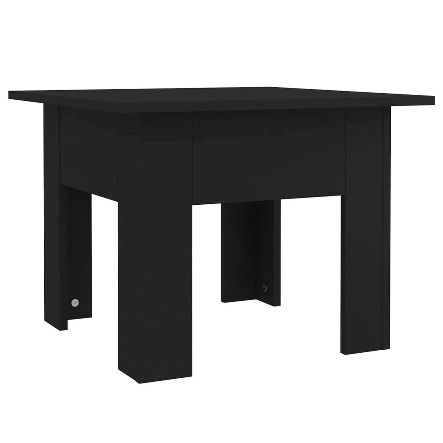 Couchtisch Schwarz 55x55x42 Cm Spanplatte günstig online kaufen