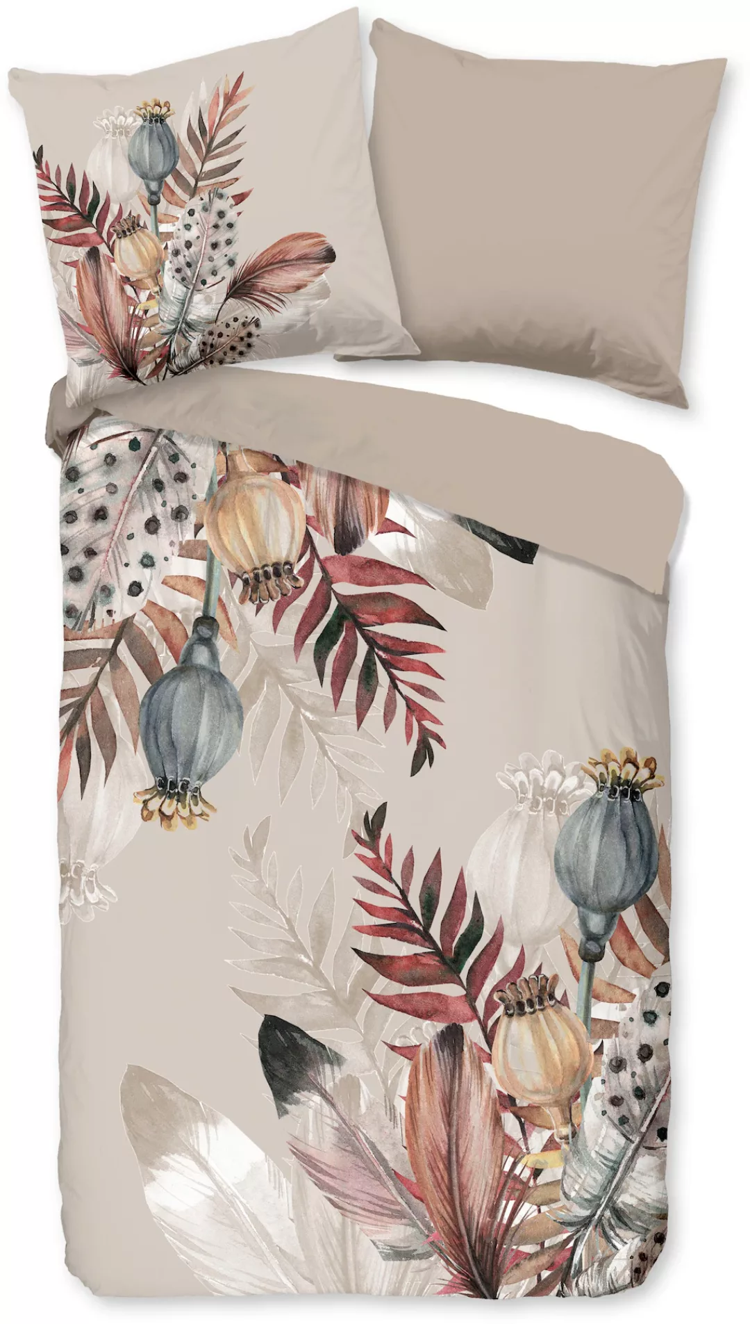 PURE luxury collection Wendebettwäsche »Famm«, Mikrofaser, 135x200, Pflegel günstig online kaufen