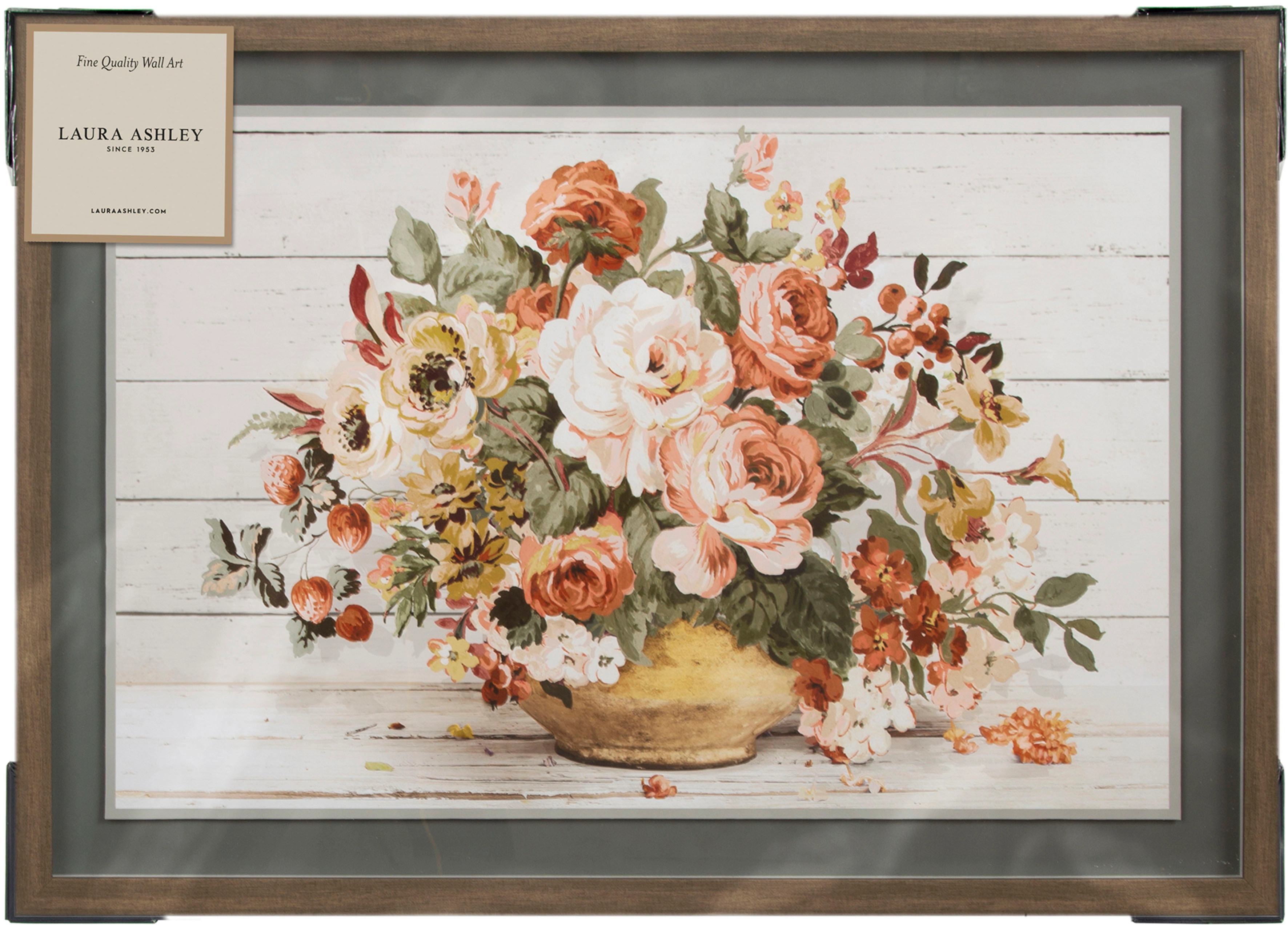 LAURA ASHLEY Bild mit Rahmen »Rosemore«, (1 St.), Bilder 70x50cm günstig online kaufen