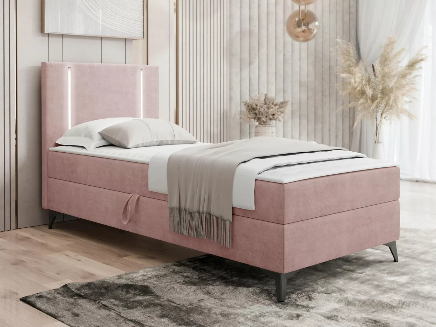 MIRJAN24 Boxspringbett Ono 1 (im Standard mit Bettkasten für die Bettwäsche günstig online kaufen