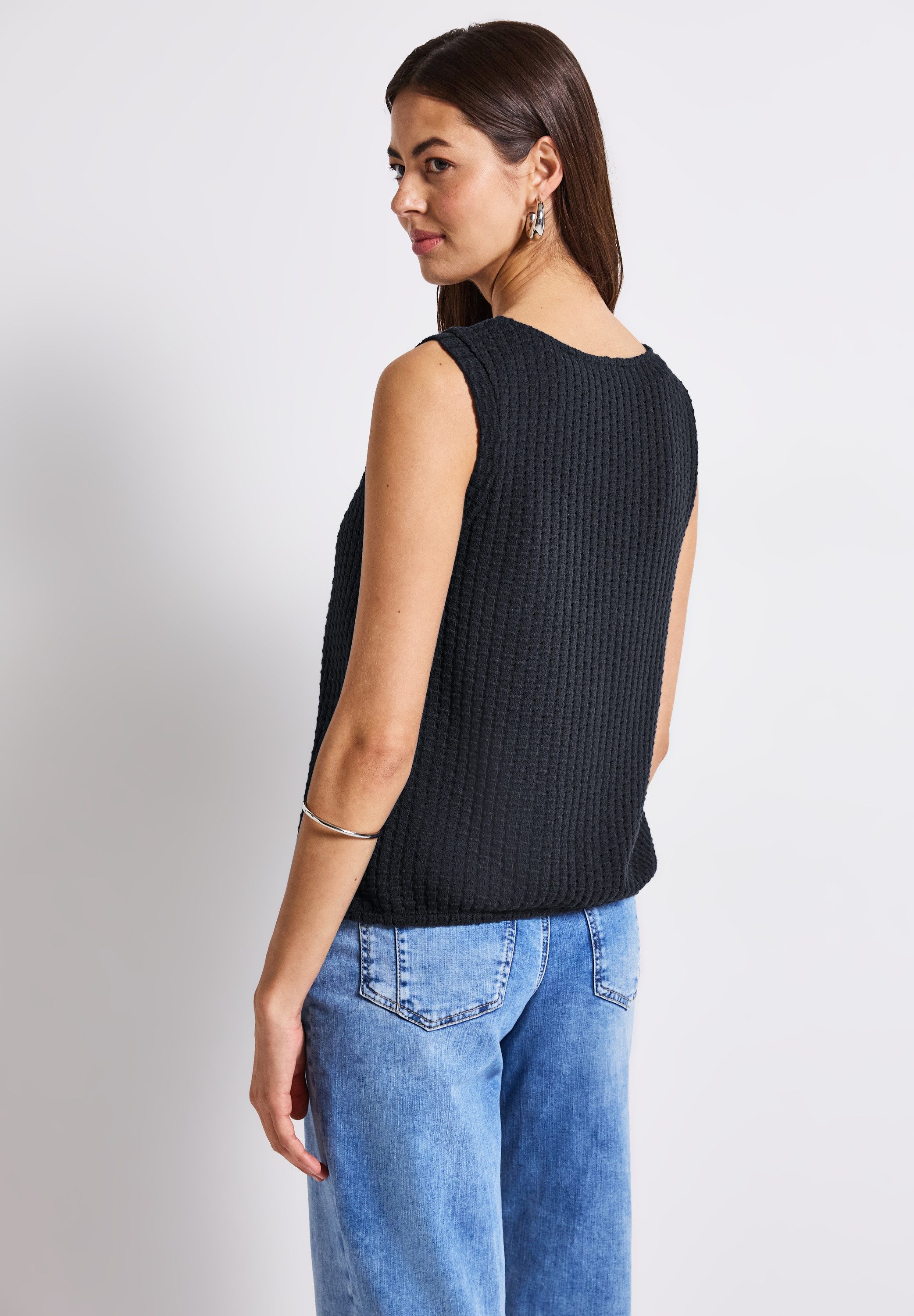 STREET ONE Trägertop aus Baumwolle mit günstig online kaufen