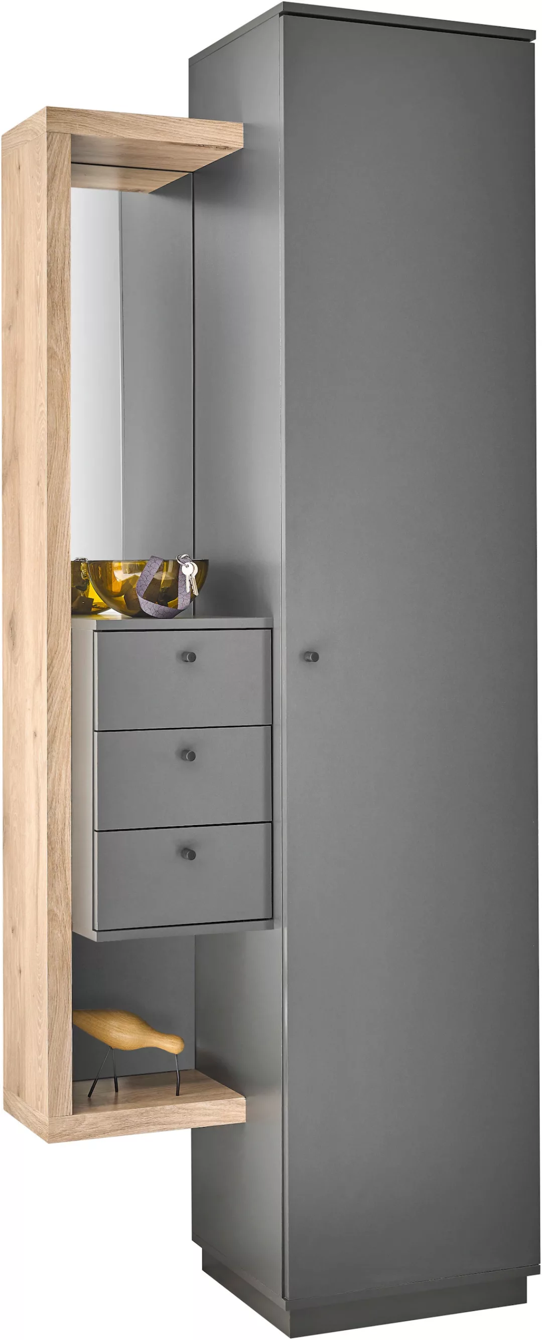 HBZ Garderobenschrank "Frame", (1 St.), mit Spiegel,Kompaktgarderobe für Fl günstig online kaufen