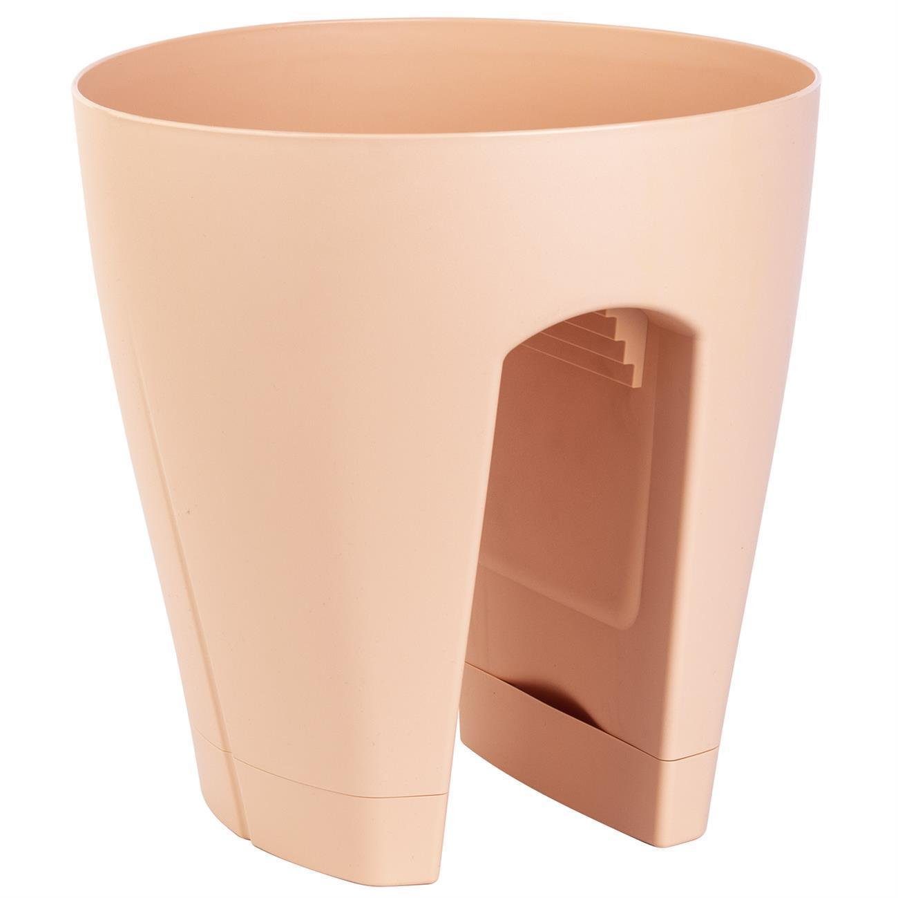 Engelland Blumentopf Geländertopf mit Wasserauffangschalen (Vorteils-Set, günstig online kaufen