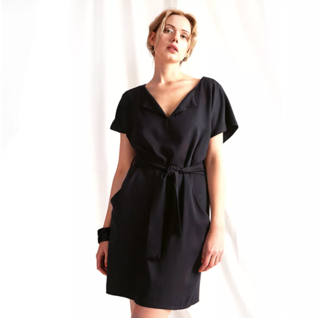 Kleid "Dark Toni" In Dunkelgrau günstig online kaufen