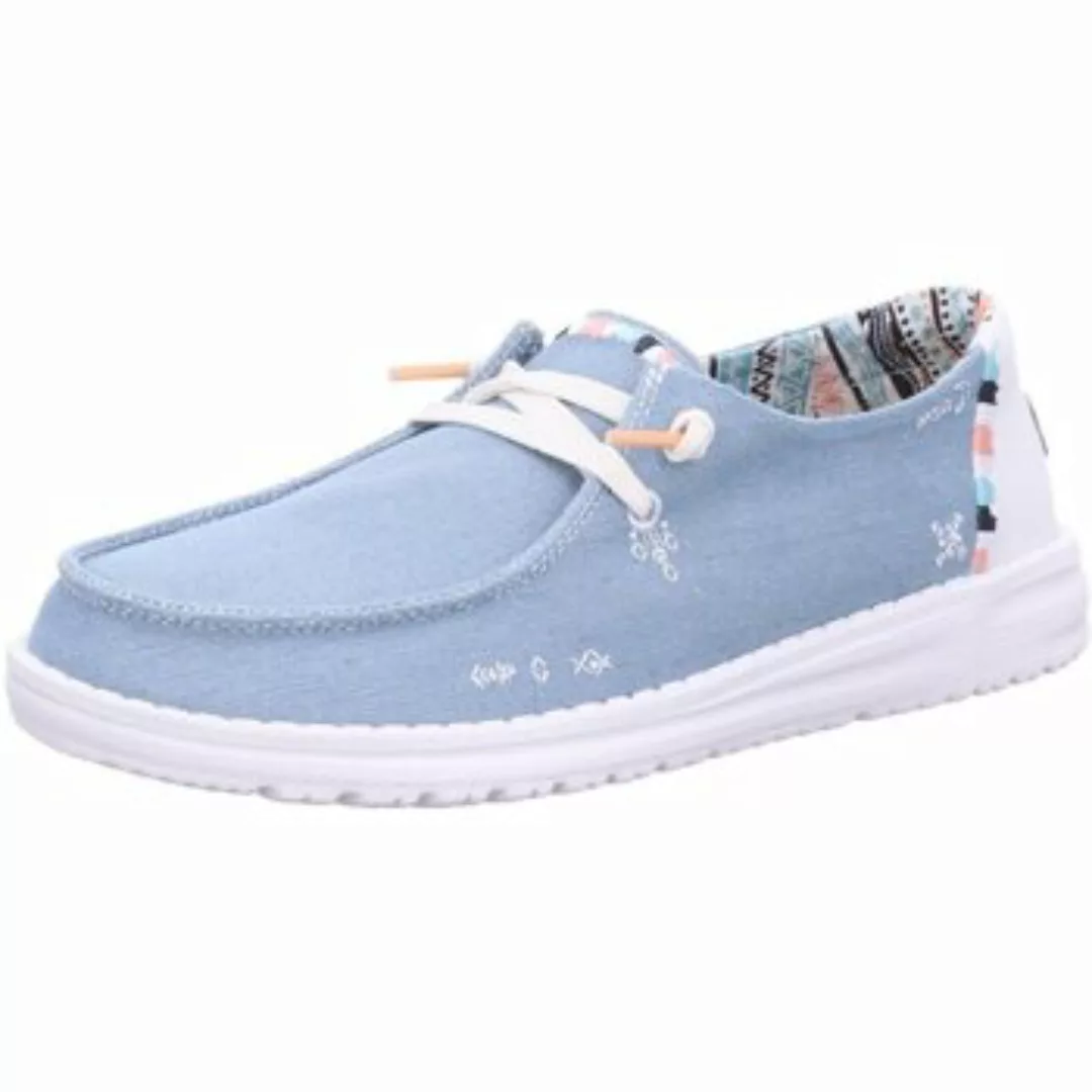 Hey Dude Shoes  Damenschuhe Schnuerschuhe 40054-4MH Wendy Boho light denim günstig online kaufen