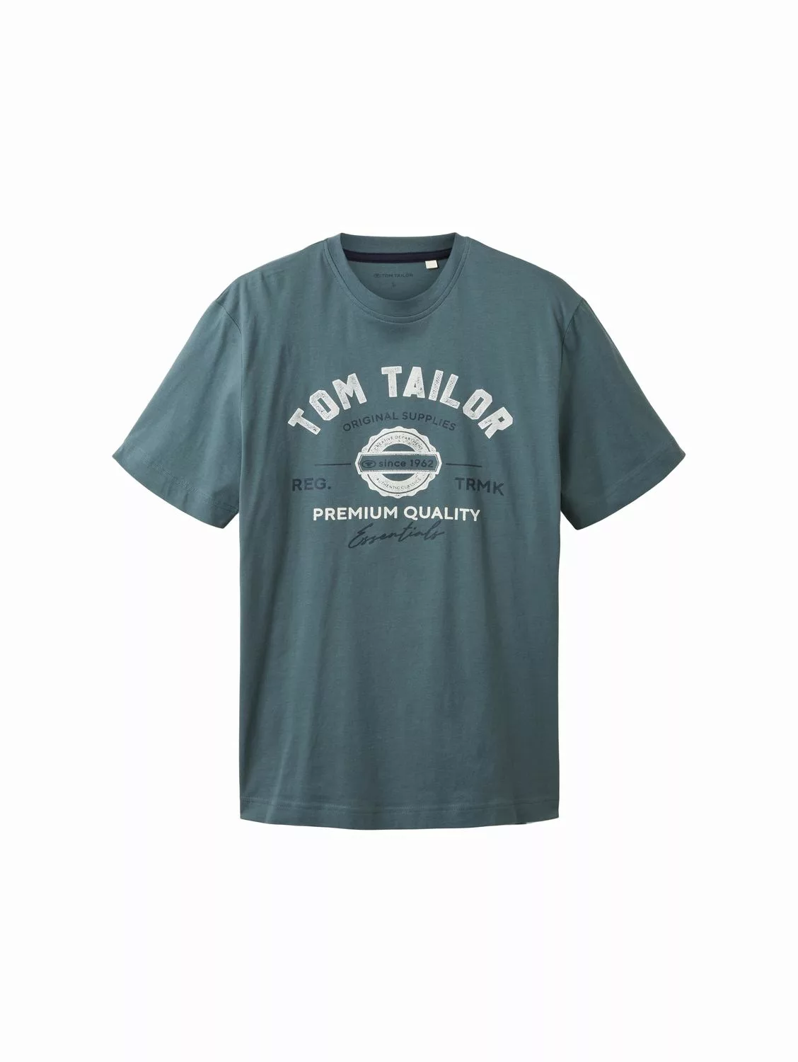 Tom Tailor Herren T-Shirt LOGO - Regular Fit günstig online kaufen