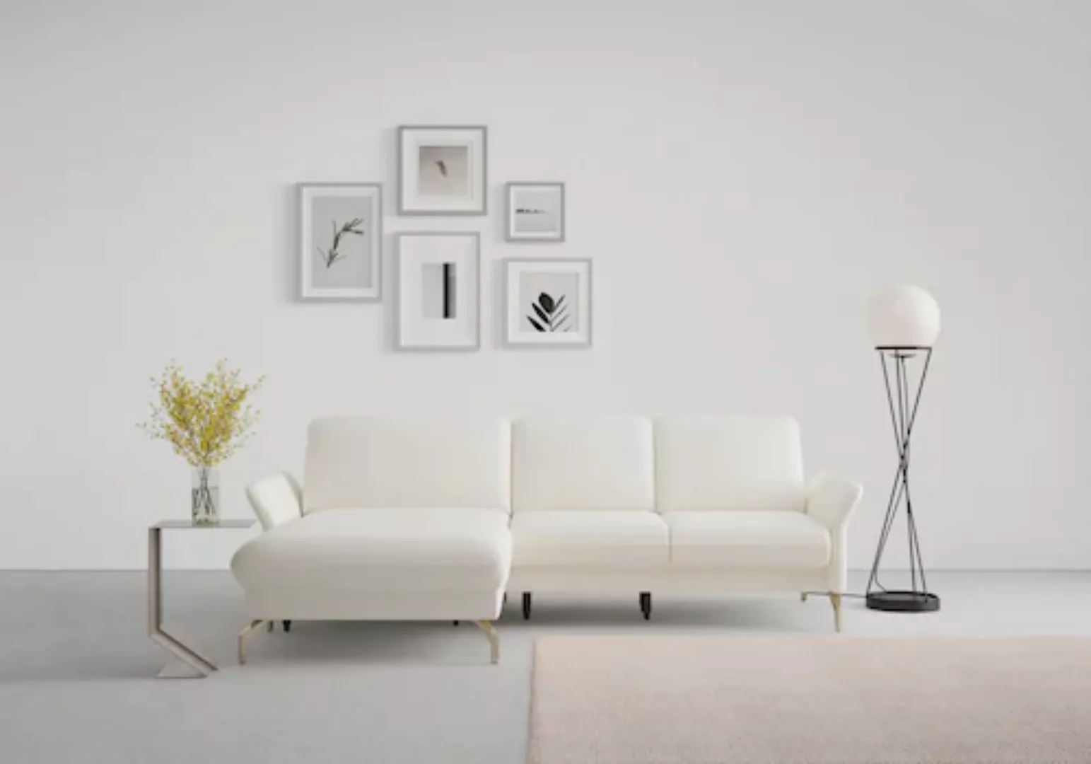 sit&more Ecksofa »Fashion L-Form«, wahlweise mit Kopfteilverstellung, Vorzi günstig online kaufen