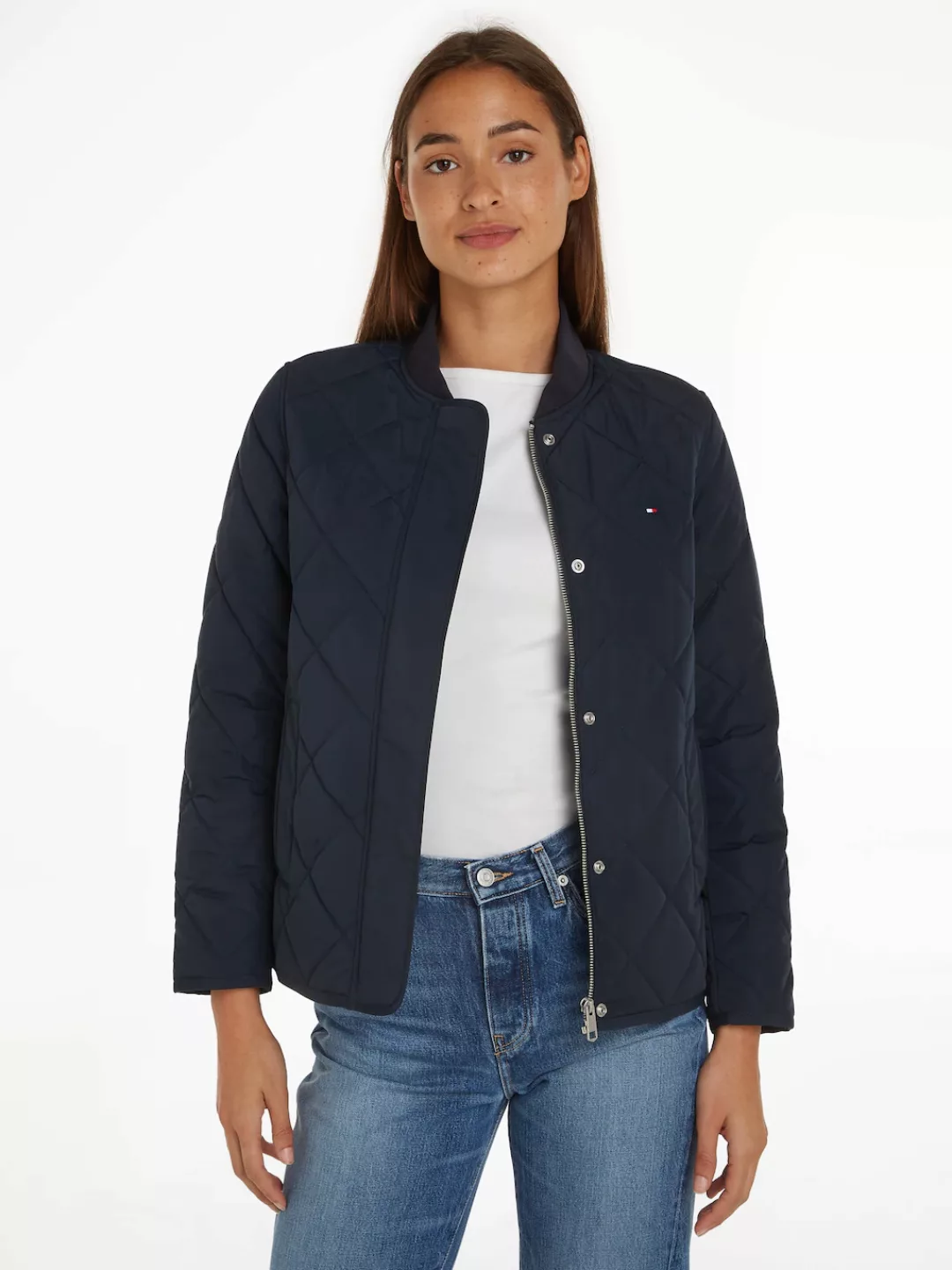 Tommy Hilfiger Steppjacke "LW QUILTED BOMBER JACKET", mit leichter Wattieru günstig online kaufen