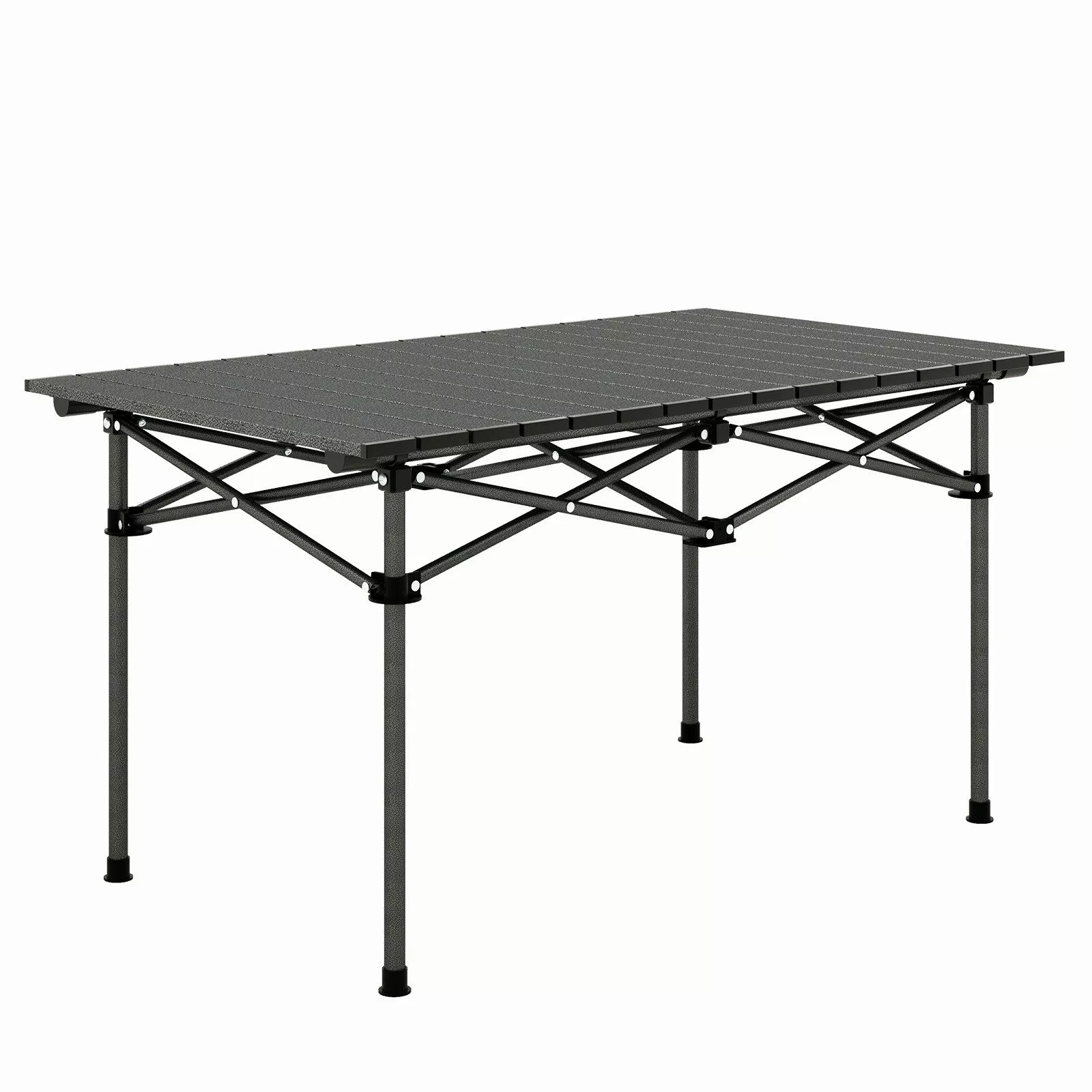 COSTWAY Campingtisch Klapptisch, mit Aluminium-Tischplatte günstig online kaufen