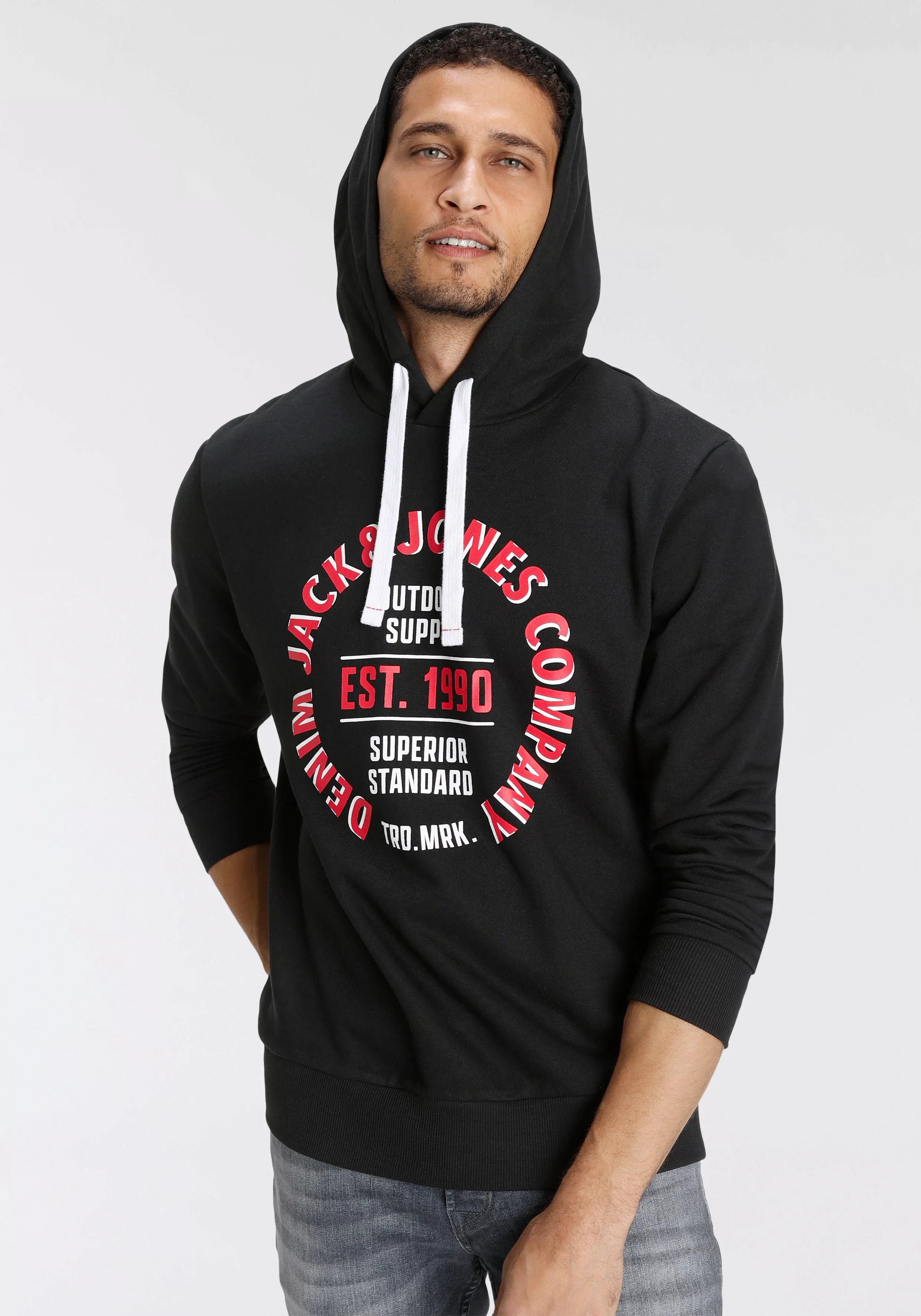 Jack & Jones Kapuzensweatshirt "JJ JJANDY SWEAT HOOD" günstig online kaufen