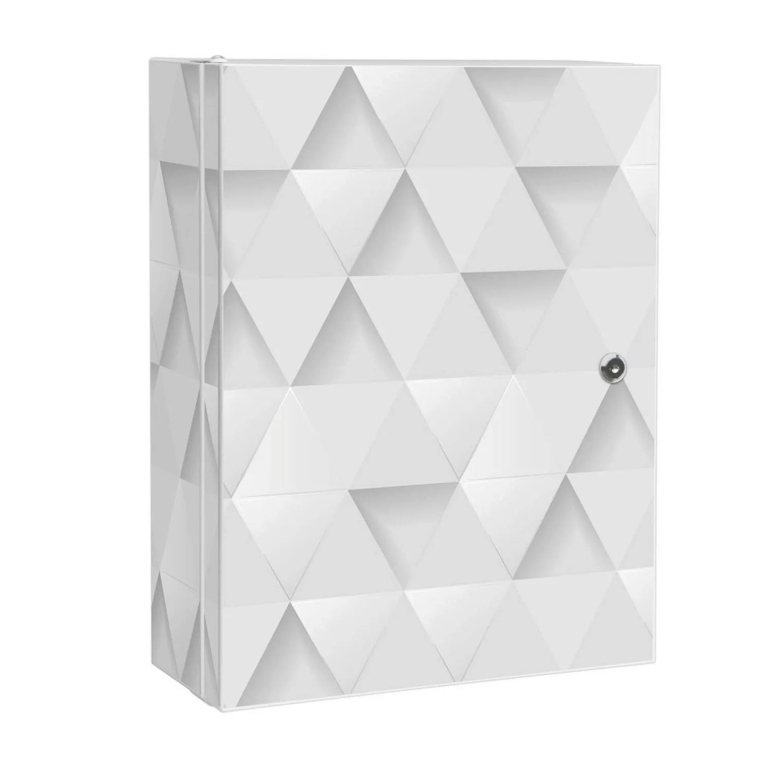 Banjado XXL Medizinschrank Abschliessbar 35x46x15cm Arzneischrank Weiß Aus günstig online kaufen