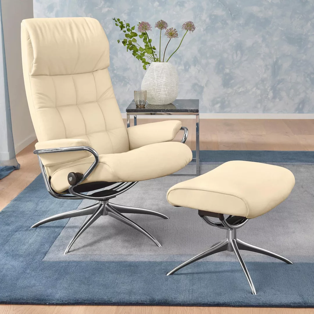 Stressless Relaxsessel "London", (Set, Relaxsessel mit Hocker), mit Hocker, günstig online kaufen