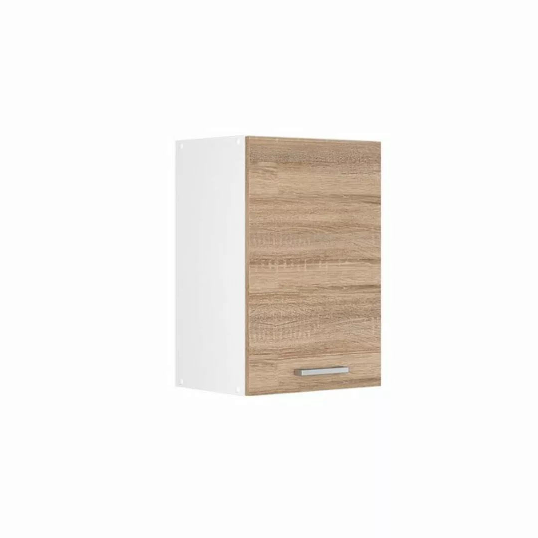 Vicco Hängeschrank Küchenhängeschrank 40 cm R-Line Weiß Sonoma günstig online kaufen