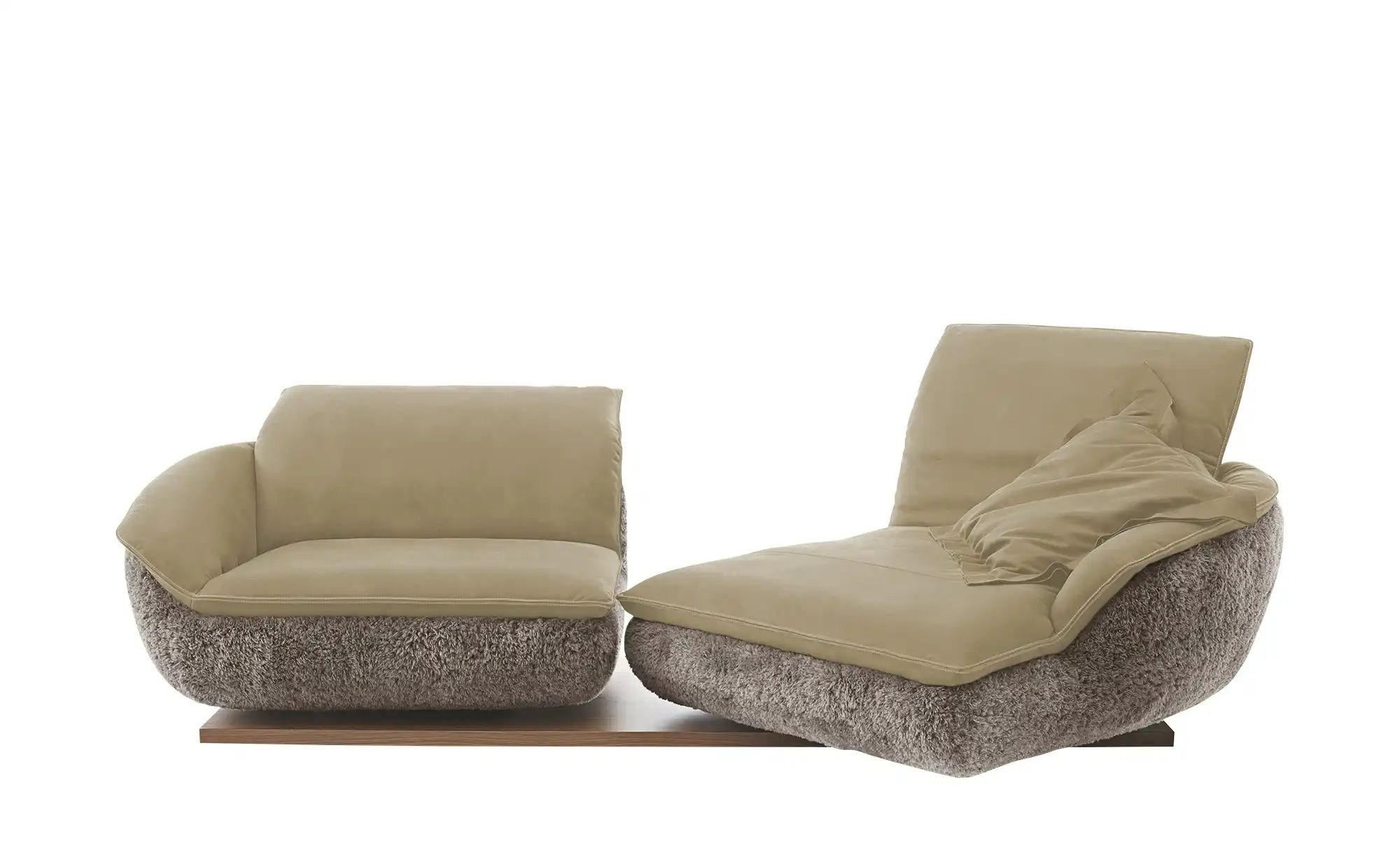 KOINOR Ecksofa  Mooove ¦ braun ¦ Maße (cm): B: 242 H: 99 T: 153 Polstermöbe günstig online kaufen