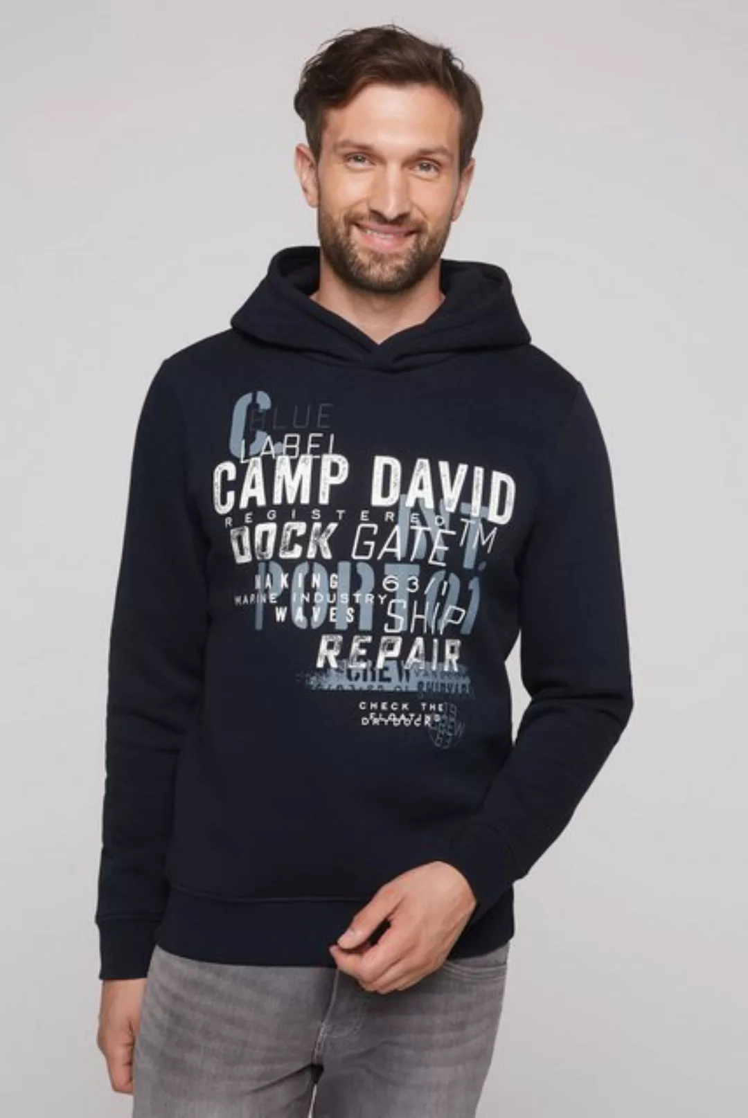 CAMP DAVID Sweater mit weicher Innenseite günstig online kaufen