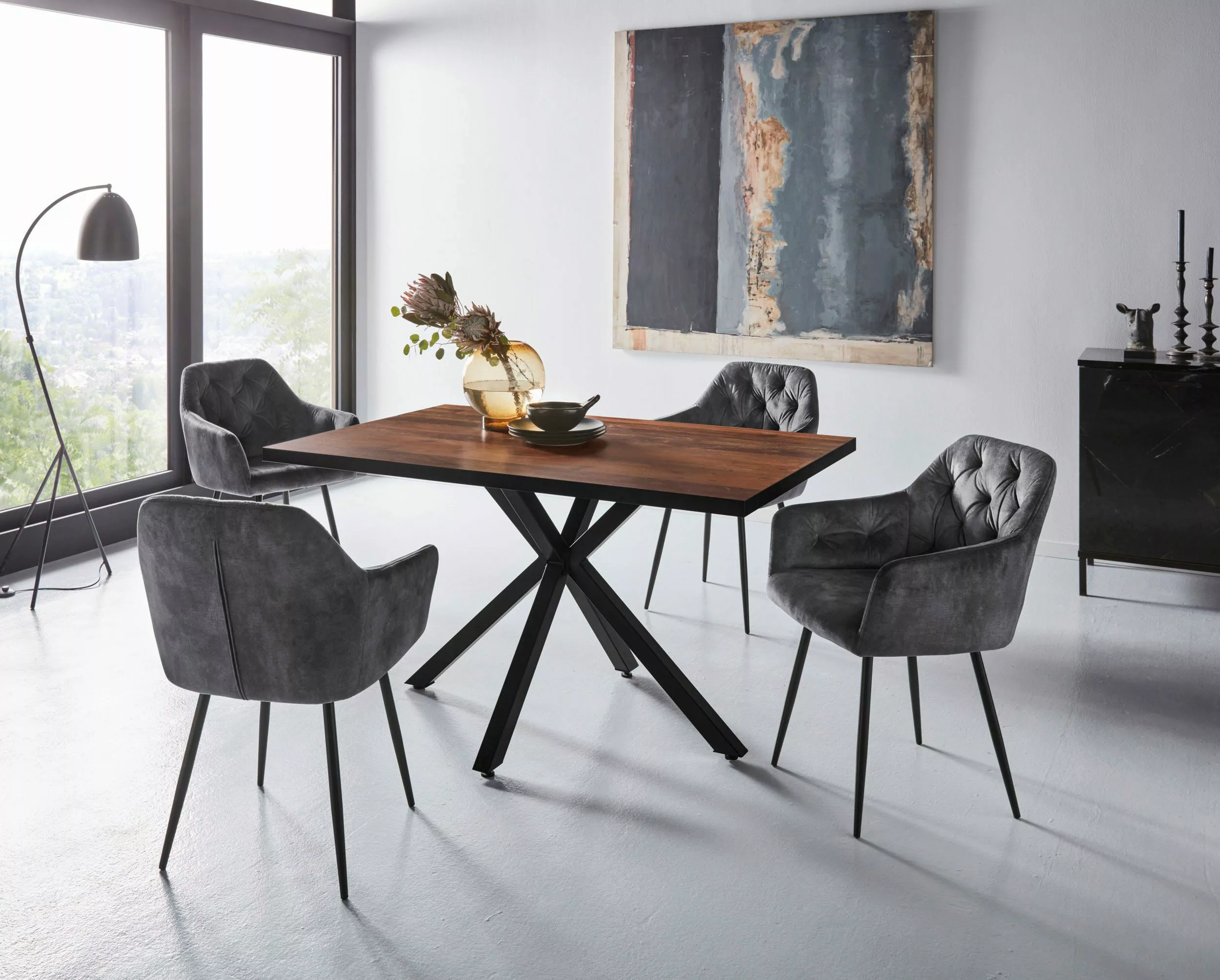 HELA Essgruppe CLEO Tischgruppe Bestseller, (Set, günstig online kaufen
