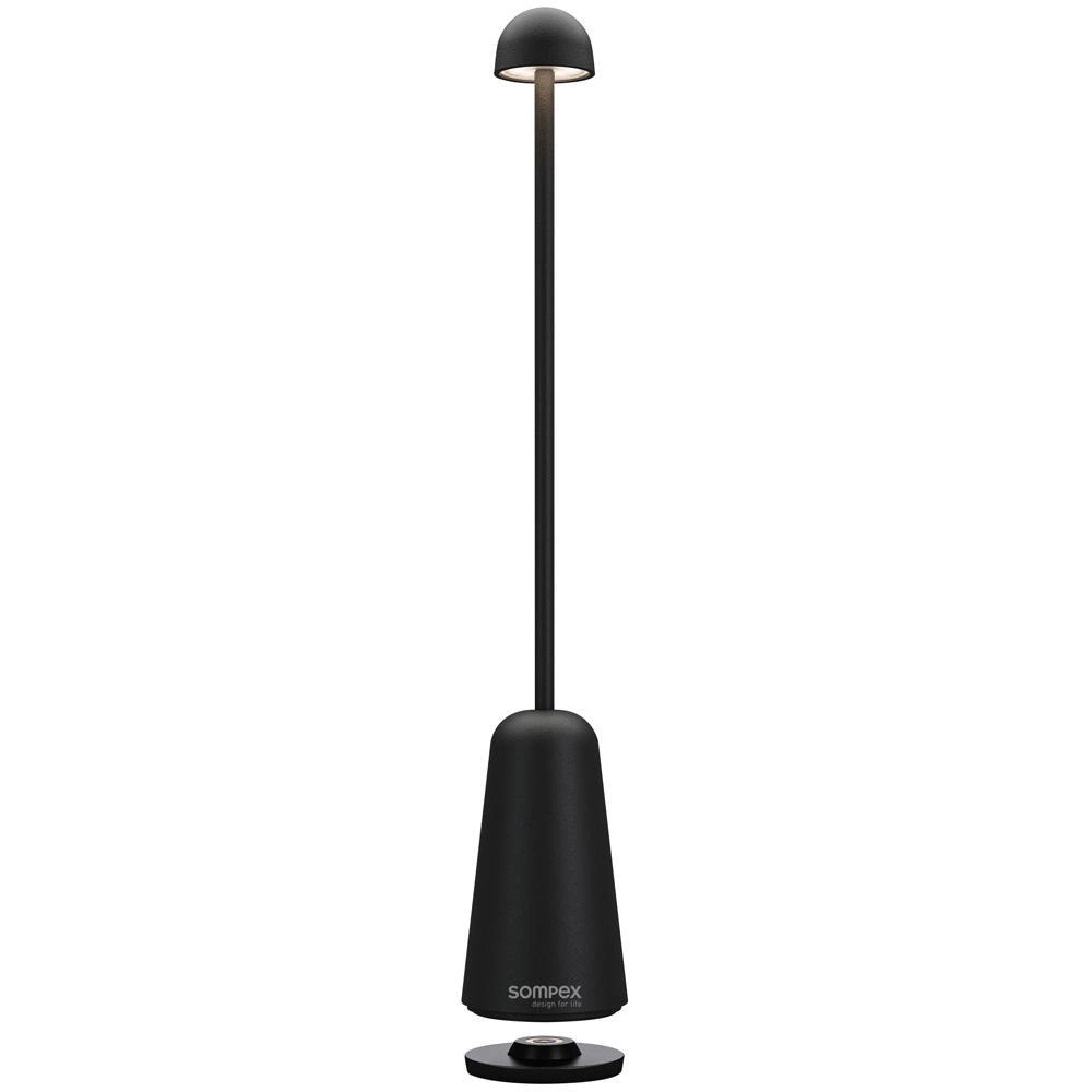 LED Akku Tischleuchte Minimax in Schwarz 1,8W 160lm IP54 günstig online kaufen