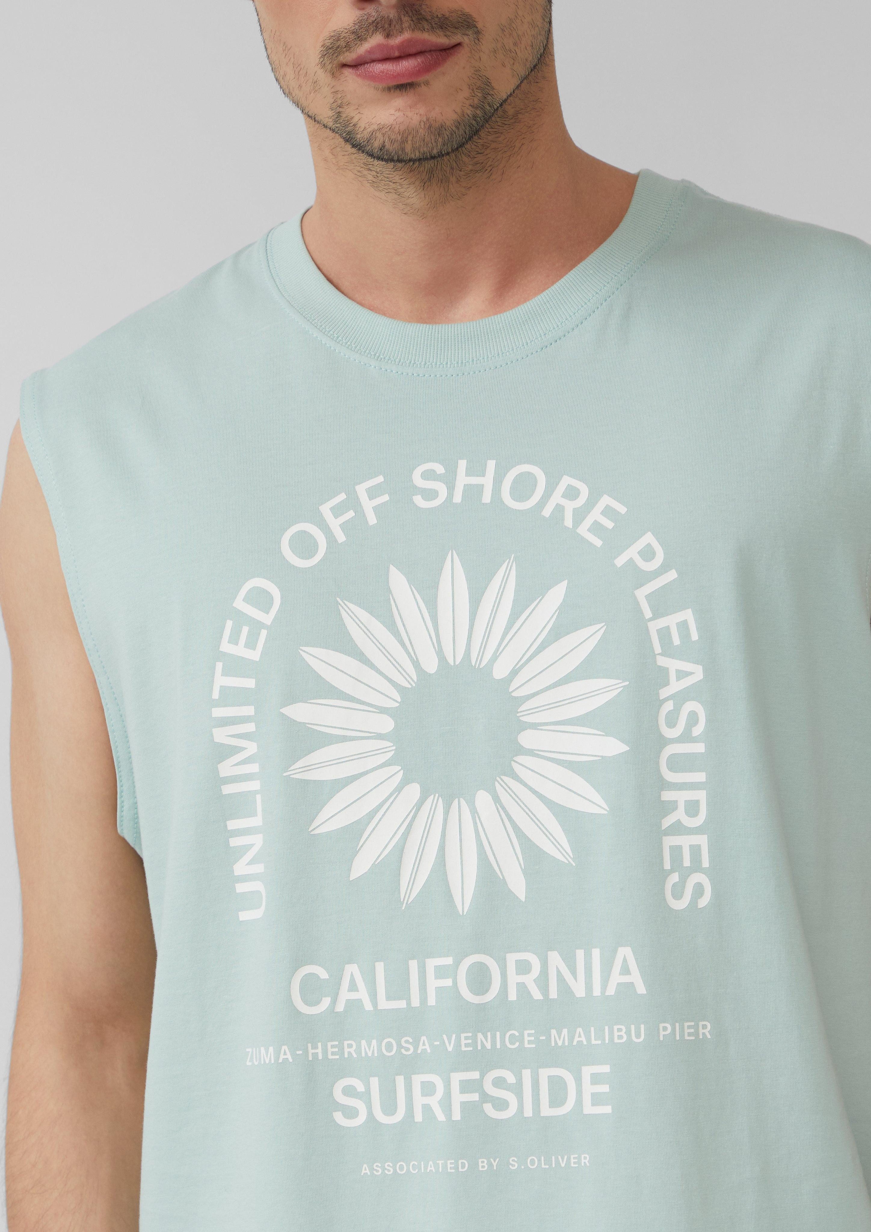 s.Oliver Shirttop Jersey-Tanktop im Relaxed Fit günstig online kaufen