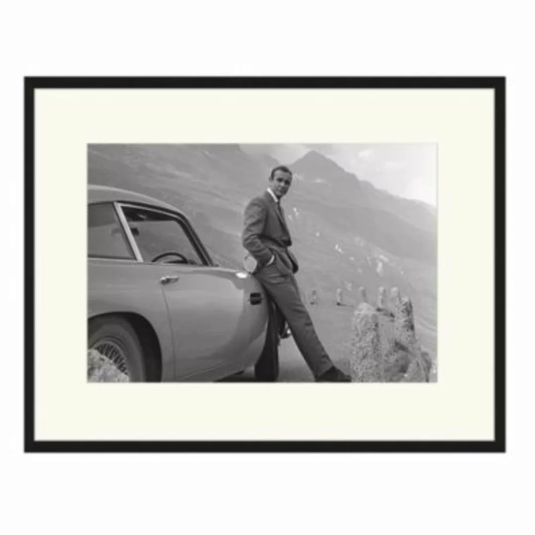 Any Image Wandbild Sean Connery, James Bond schwarz Gr. 70 x 90 günstig online kaufen