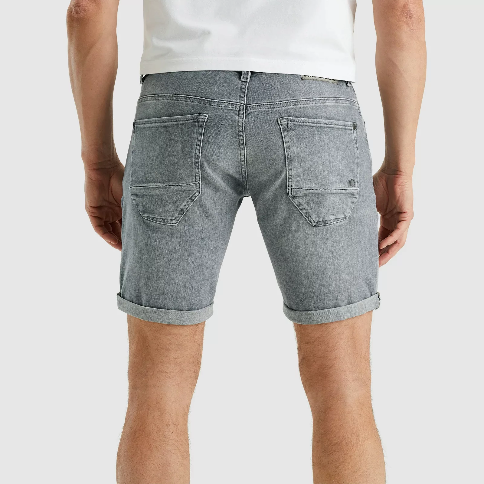 PME Legend Herren Jeans Short NIGHTFLIGHT - Regular Fit - Blau - Grau günstig online kaufen