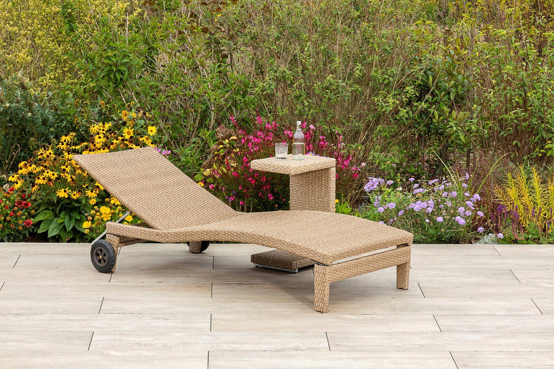 MERXX Garten-Essgruppe Andalusia, (2-tlg), Gartenliege mit günstig online kaufen