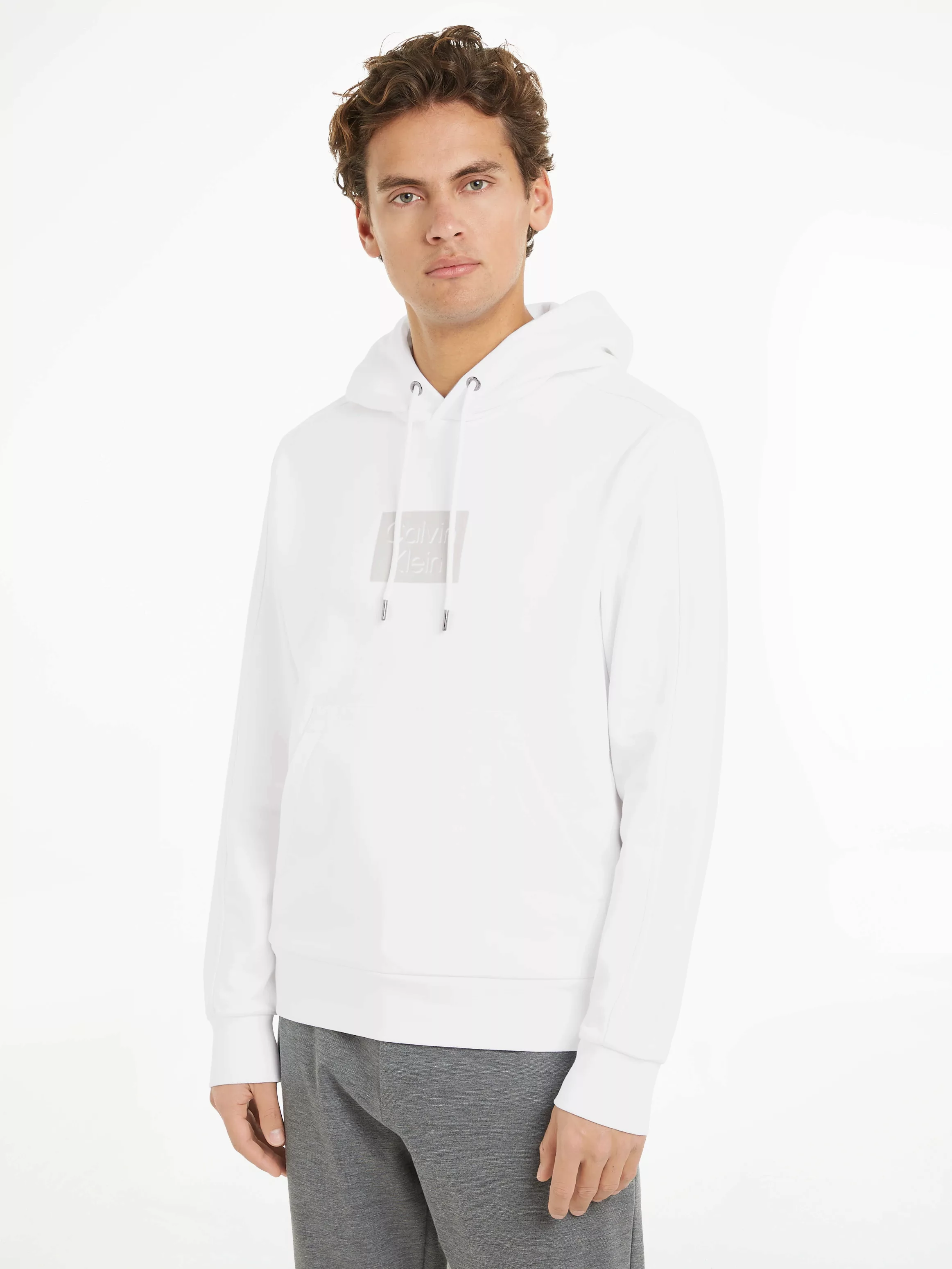 Calvin Klein Kapuzensweatshirt "CUT OUT SHADOW LOGO HOODIE", mit Logodruck günstig online kaufen