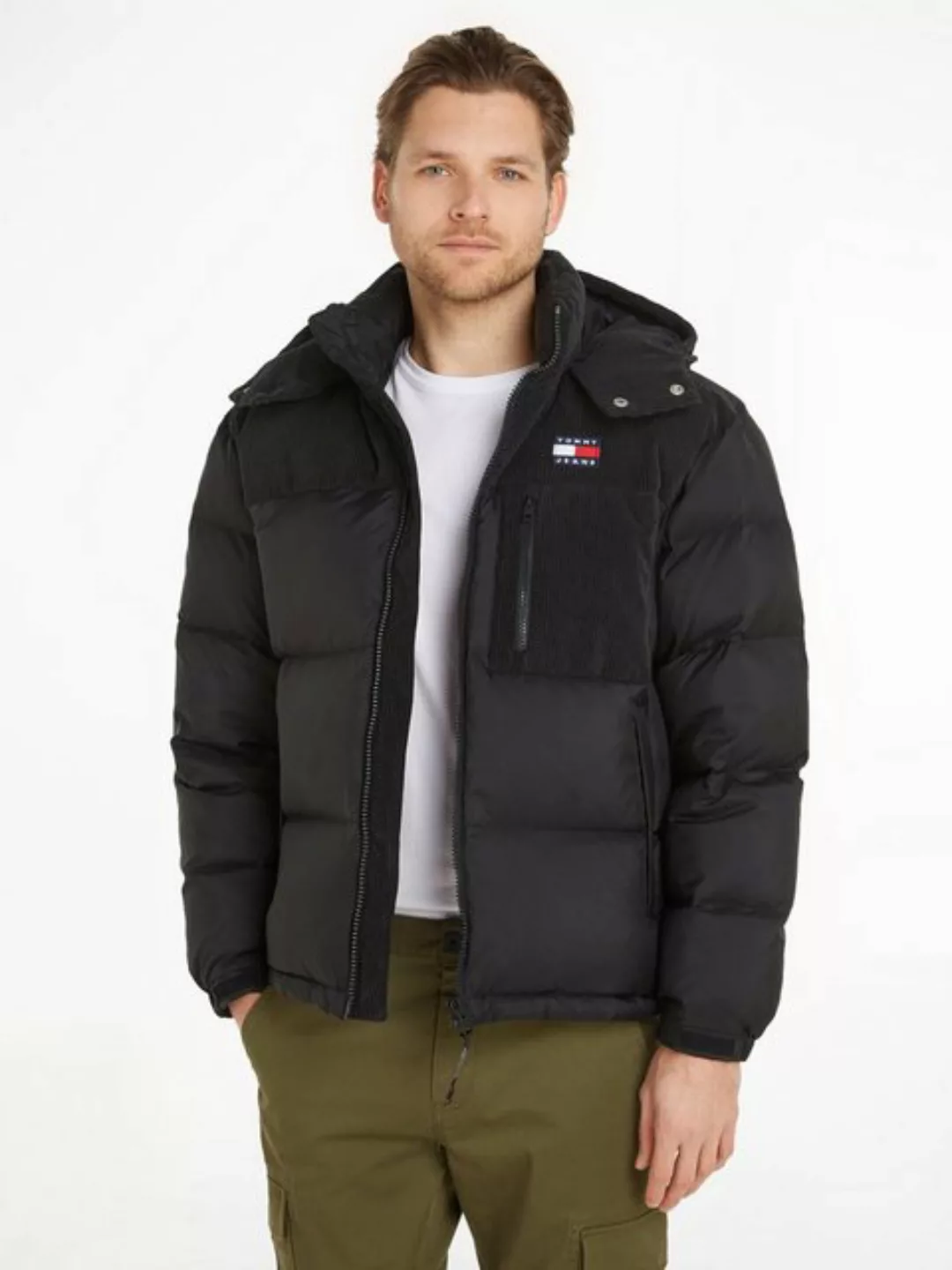 Tommy Jeans Steppjacke TJM CORD MIX ALASKA PUFFER günstig online kaufen