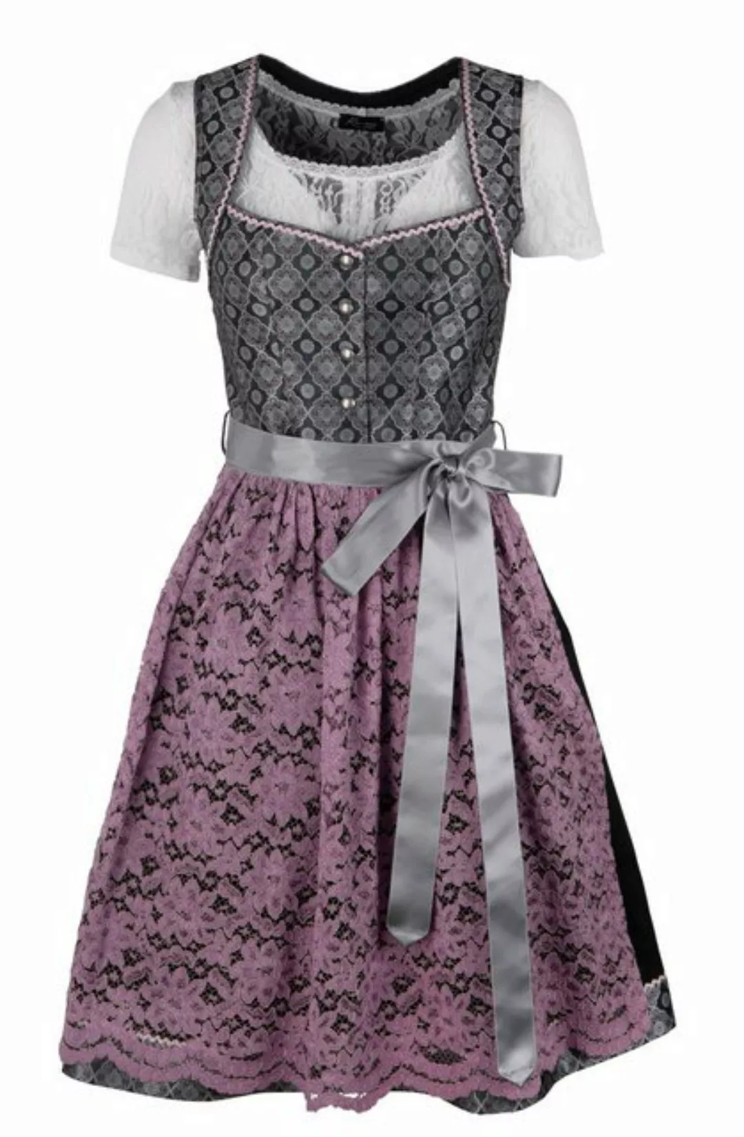 Ramona Lippert Dirndl Letizia Spitzenschürze 2- teilig Rocklänge 60 cm günstig online kaufen