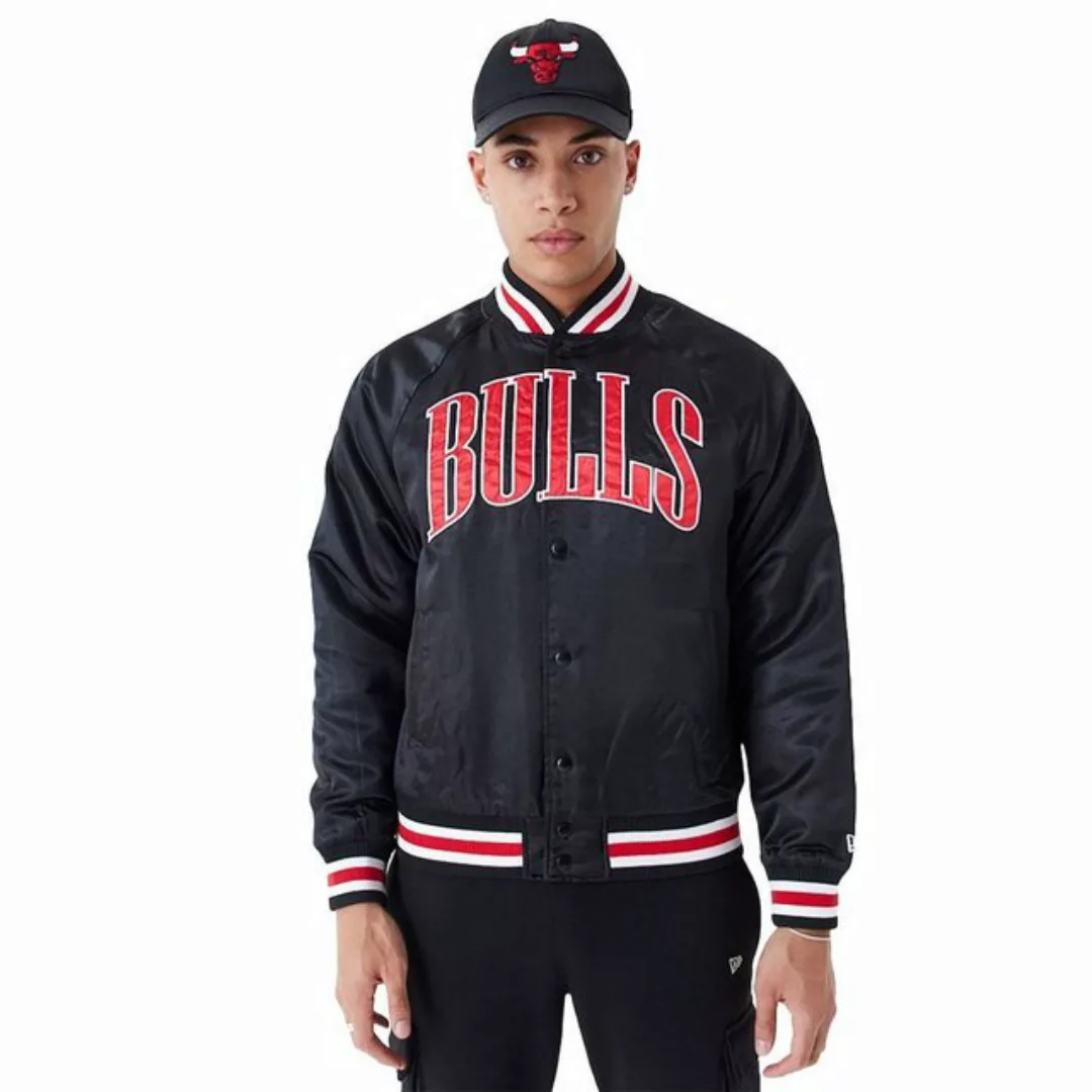 New Era Collegejacke Jacke New Era NBA Applique Satin Chicago Bulls günstig online kaufen