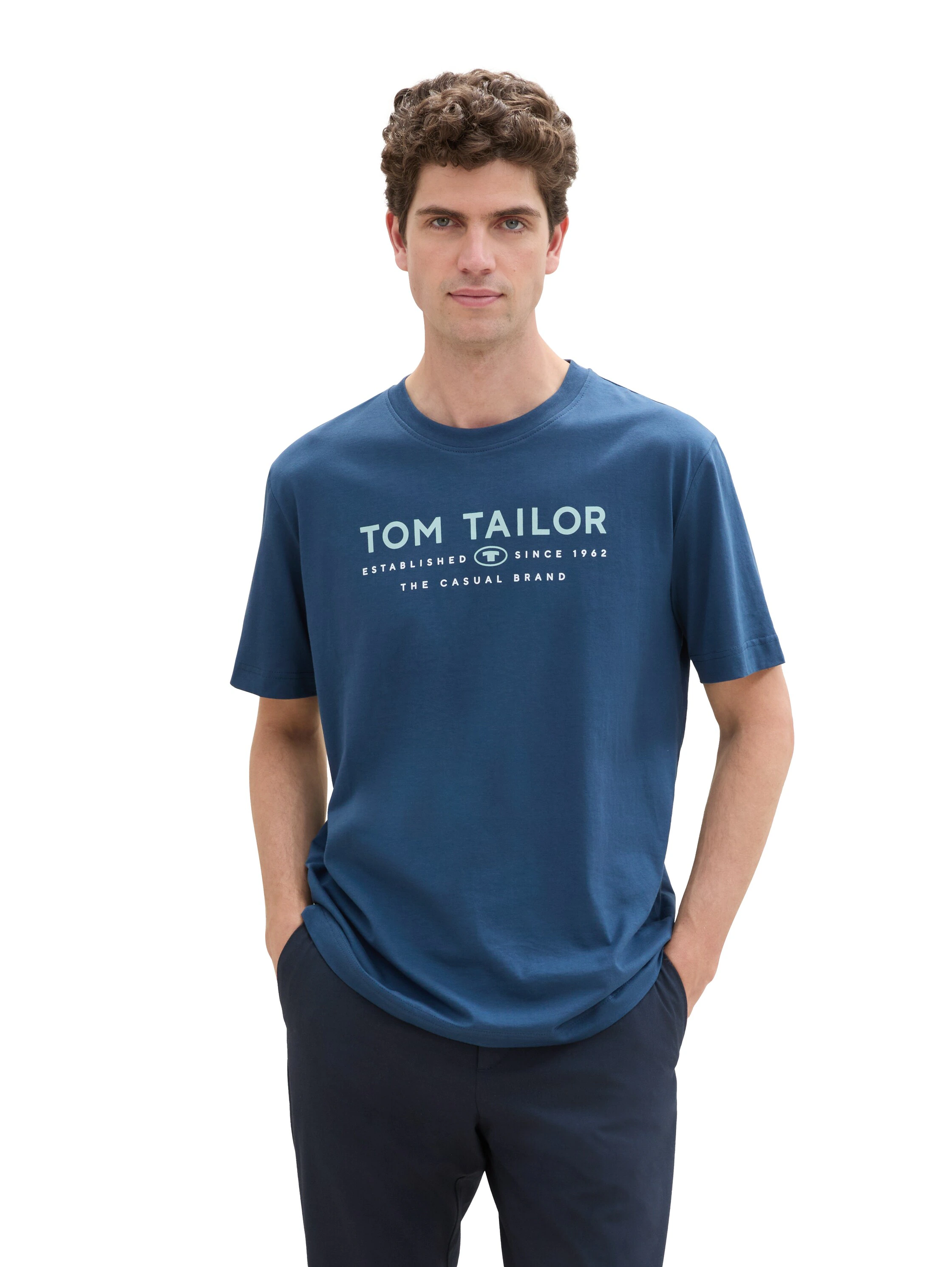 TOM TAILOR Print-Shirt mit Logo Print günstig online kaufen