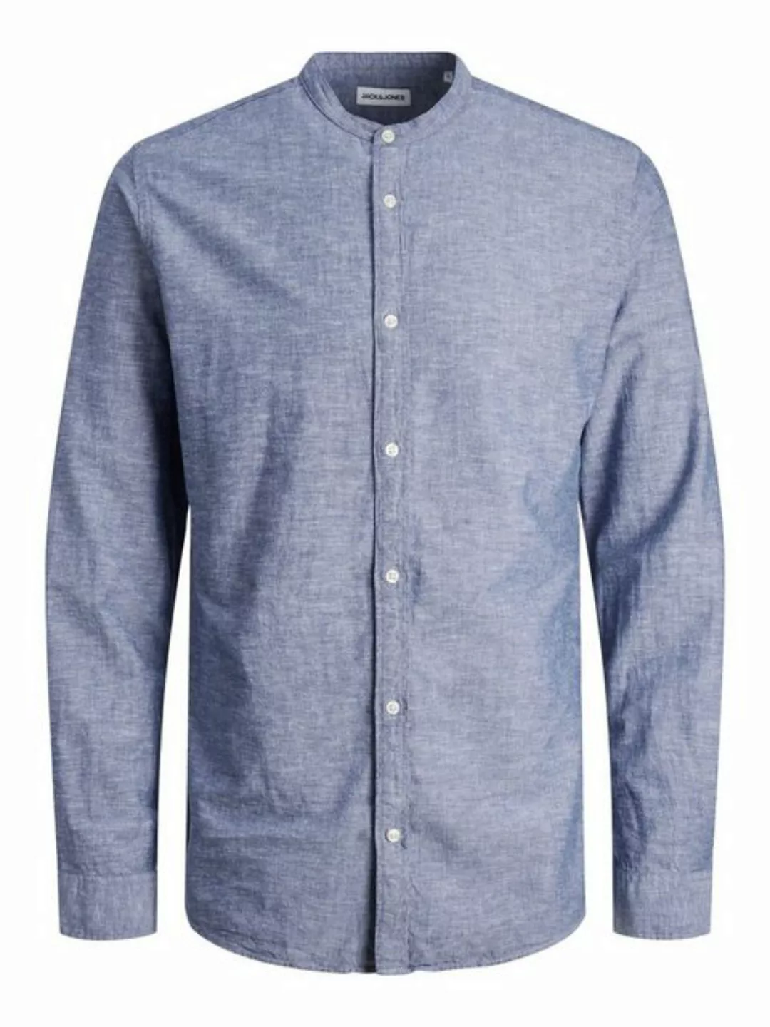 Jack & Jones PlusSize Langarmhemd JJELINEN BLEND BAND SHIRT LS SN PLS günstig online kaufen