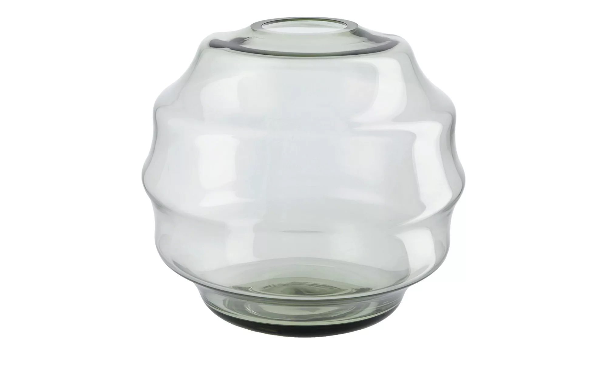 Peill+Putzler Vase   ¦ grün ¦ Glas ¦ Maße (cm): H: 19,5  Ø: 20.5 Accessoire günstig online kaufen