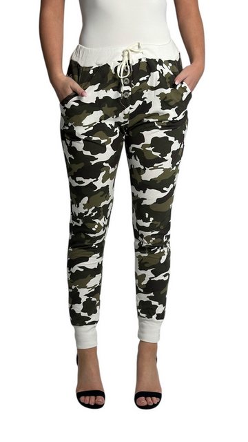 Mississhop Boyfriend-Hose Camouflage Damenhose Militär Hose Jogginghose M.1 günstig online kaufen