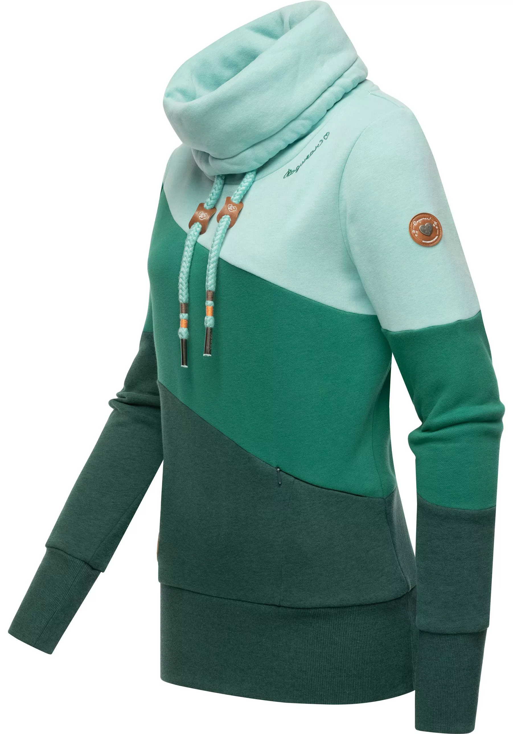 Ragwear Sweatshirt "Rumika", Nachhaltiger Longsleeve Pullover mit Schlauchk günstig online kaufen