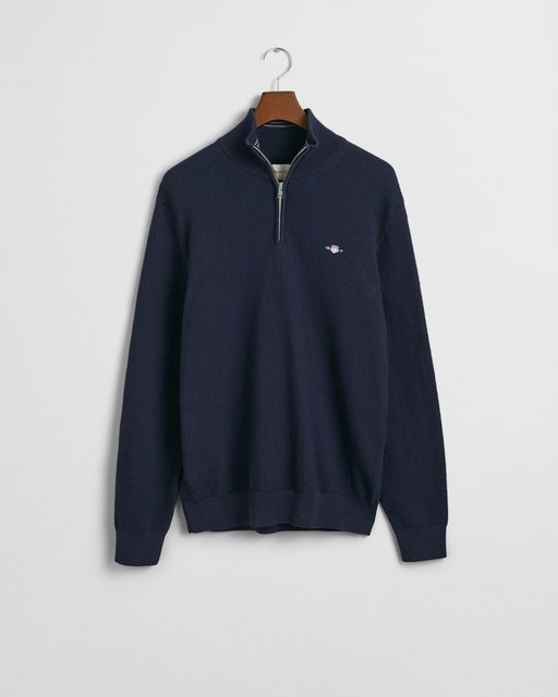 Gant Strickpullover GANT / He.Pullover / COTTON MICRO TEXTURED HALF ZIP günstig online kaufen