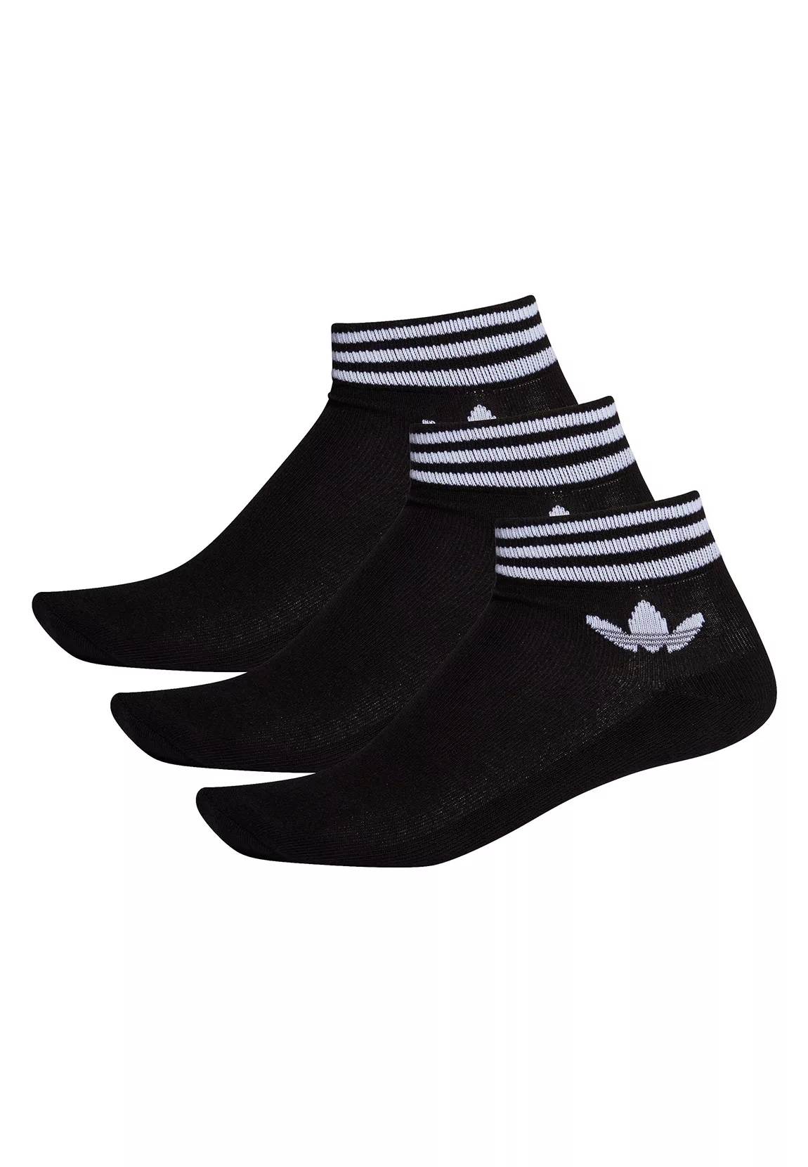 Adidas Originals Trefoil Knöchelhalbe Kissensocken 3 Paare EU 27-30 Black / günstig online kaufen