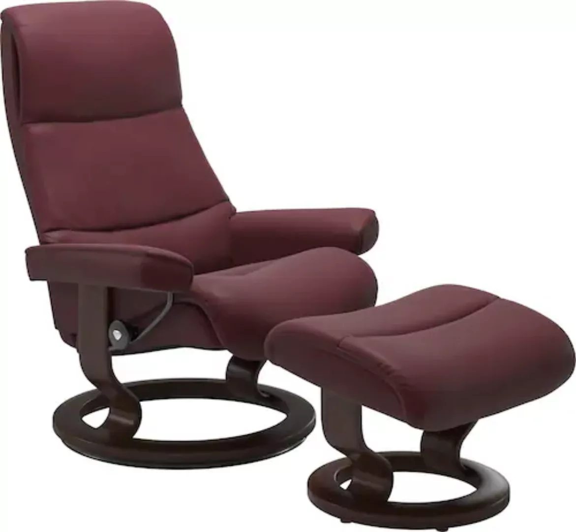 Stressless® Relaxsessel »View«, mit Classic Base, Größe L, Gestell Braun günstig online kaufen