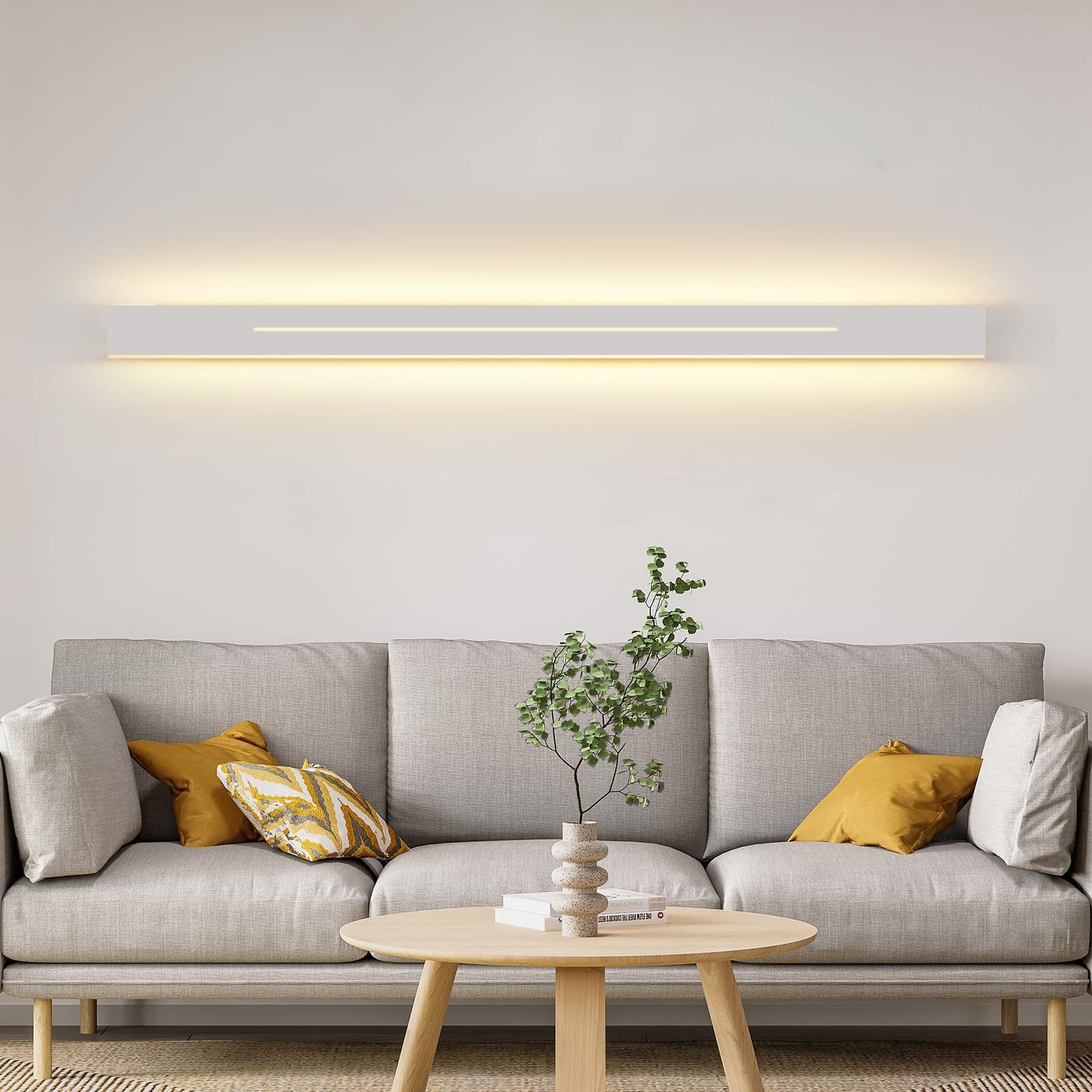 Nettlife LED Wandleuchte innen Weiß 100CM günstig online kaufen
