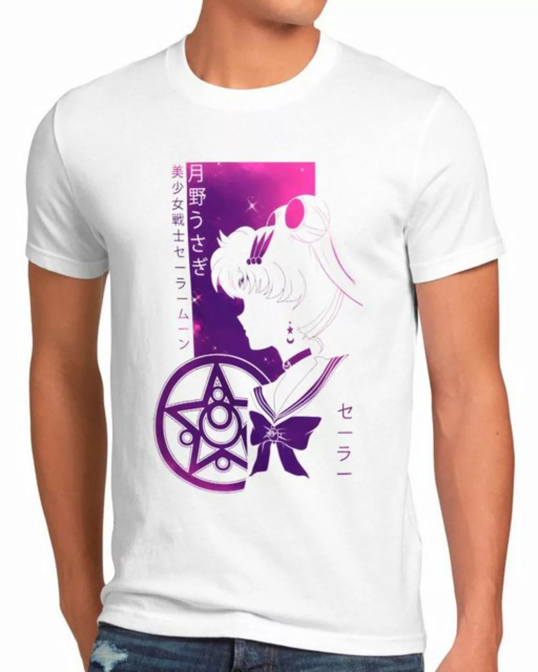 style3 Print-Shirt Herren T-Shirt Bunny Tsukino sailor moon anime manga cos günstig online kaufen