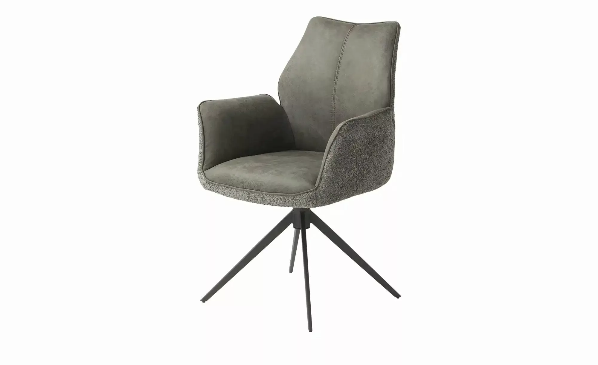 Sessel  Dario ¦ grau ¦ Maße (cm): B: 63 H: 91,5 T: 61,5 Stühle > Polsterstü günstig online kaufen