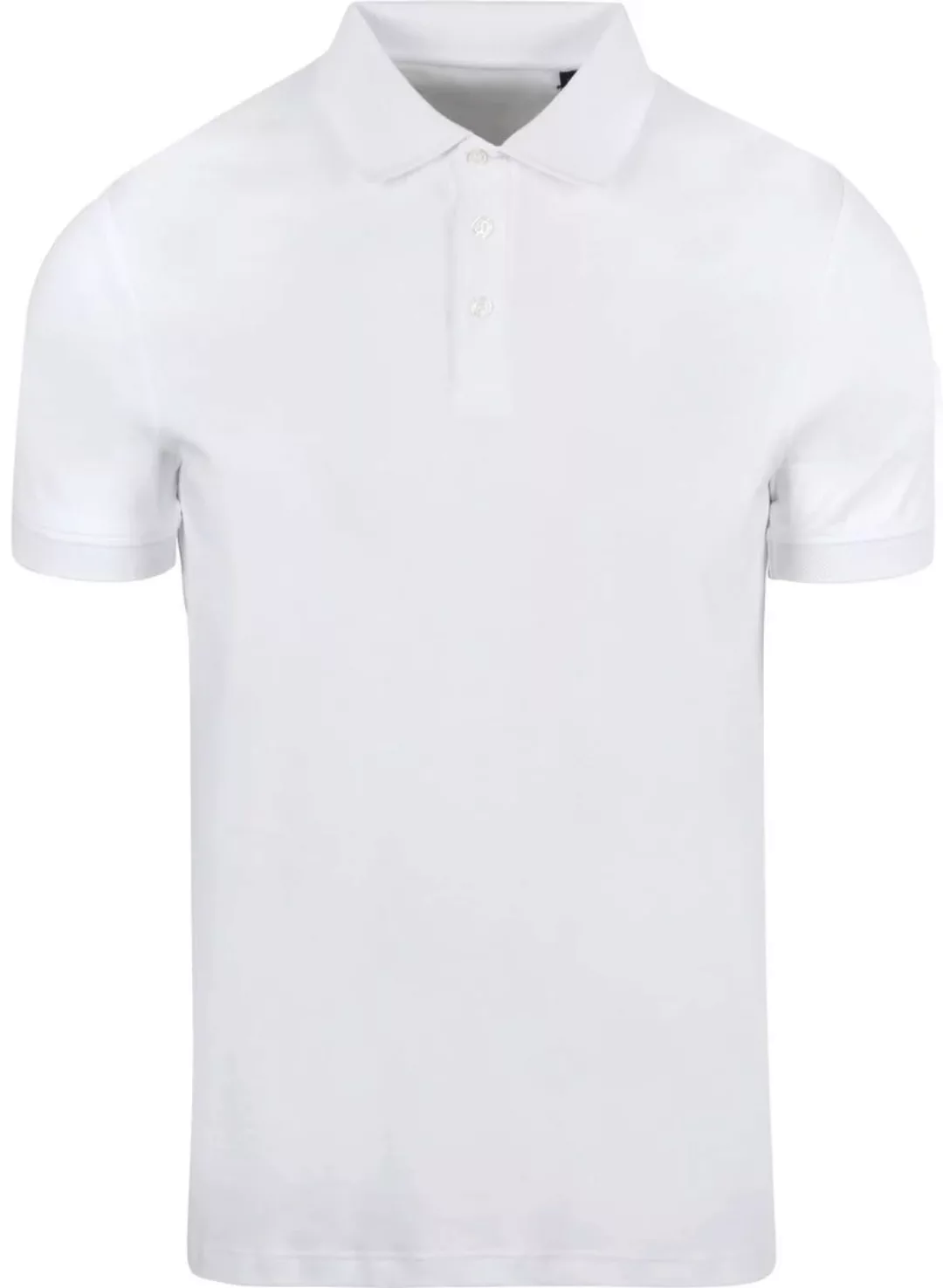 Suitable Liquid Poloshirt Weiß - Größe M günstig online kaufen
